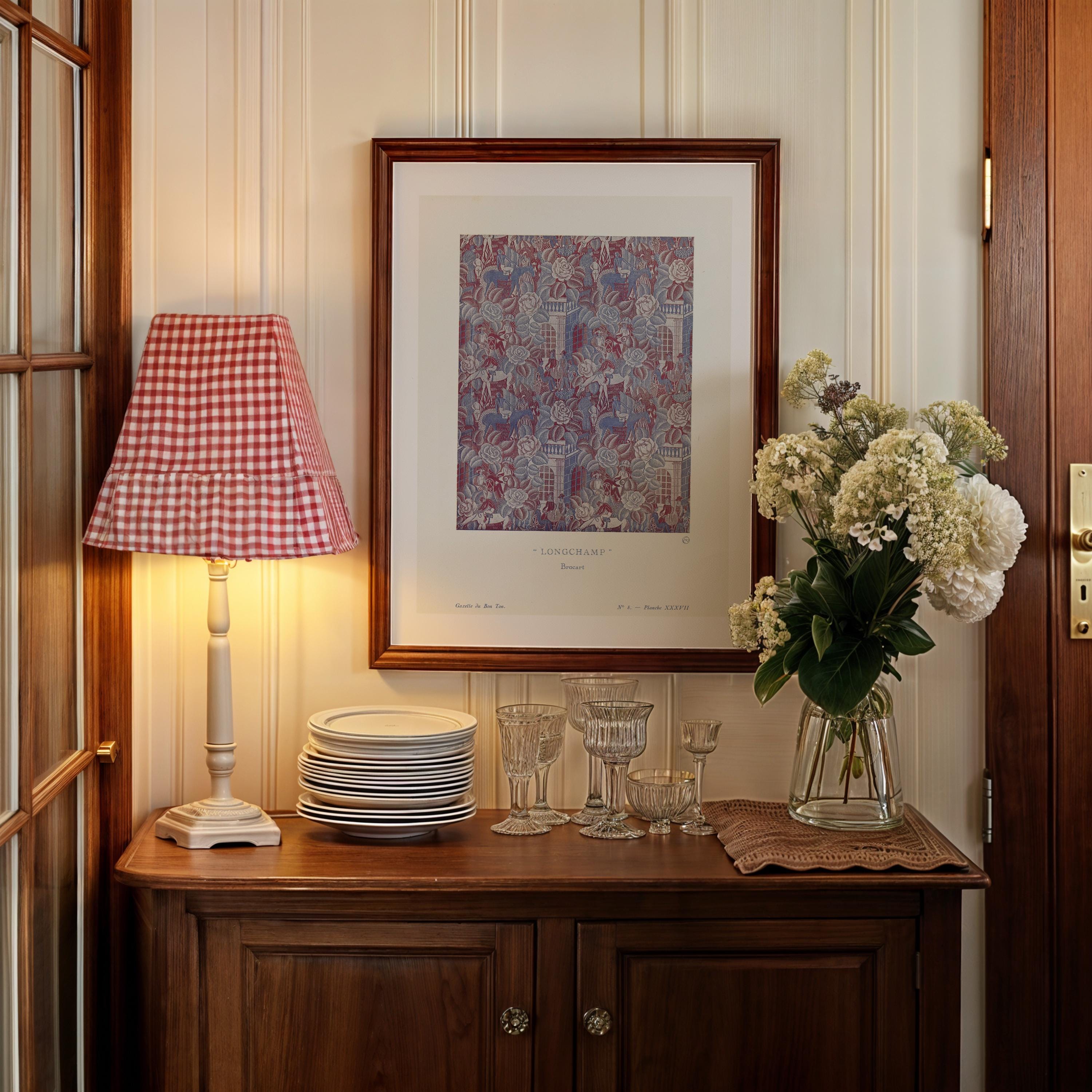 Longchamp Vertical Art Print Digital Download