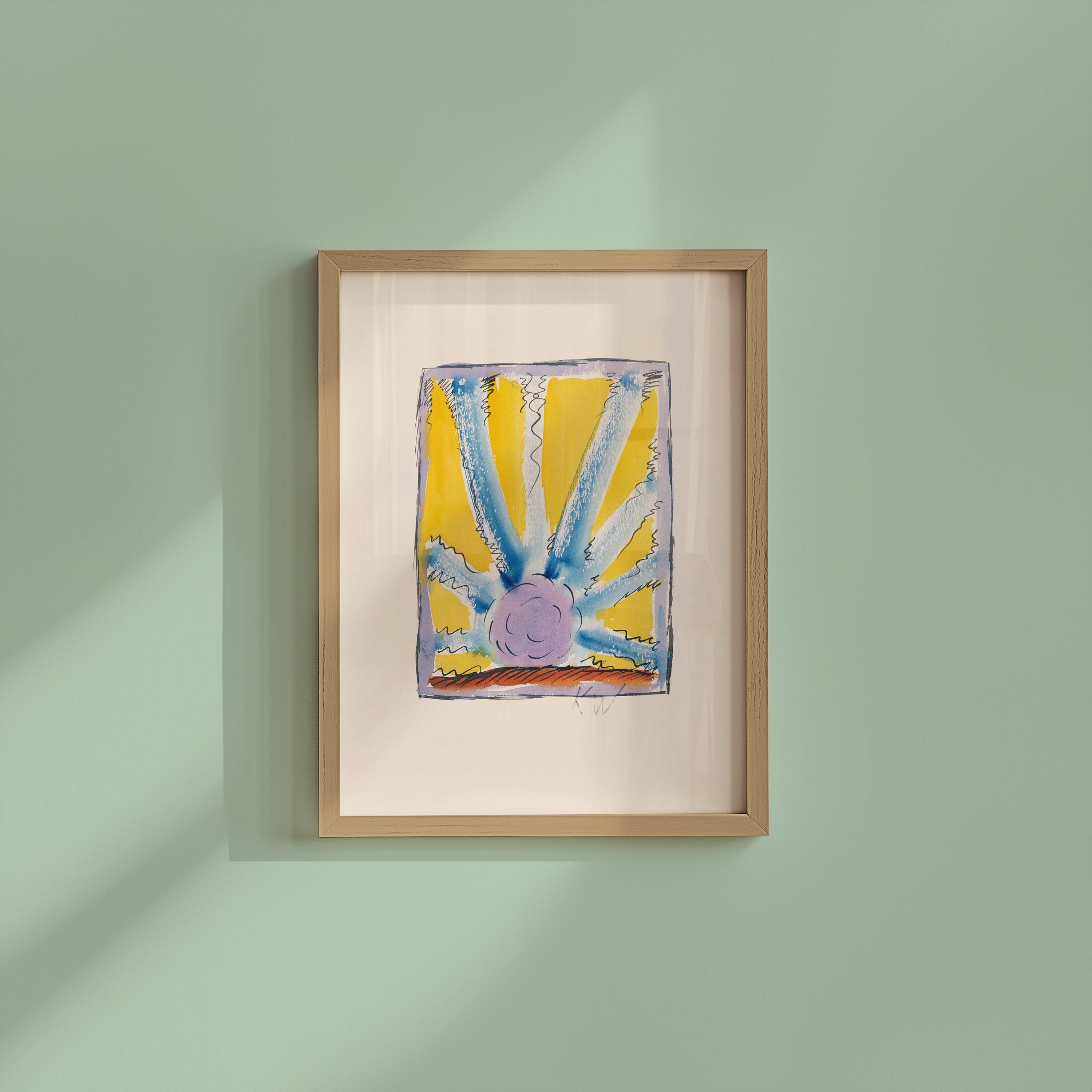 Aus meinem Leben Vertical Art Print Digital Download