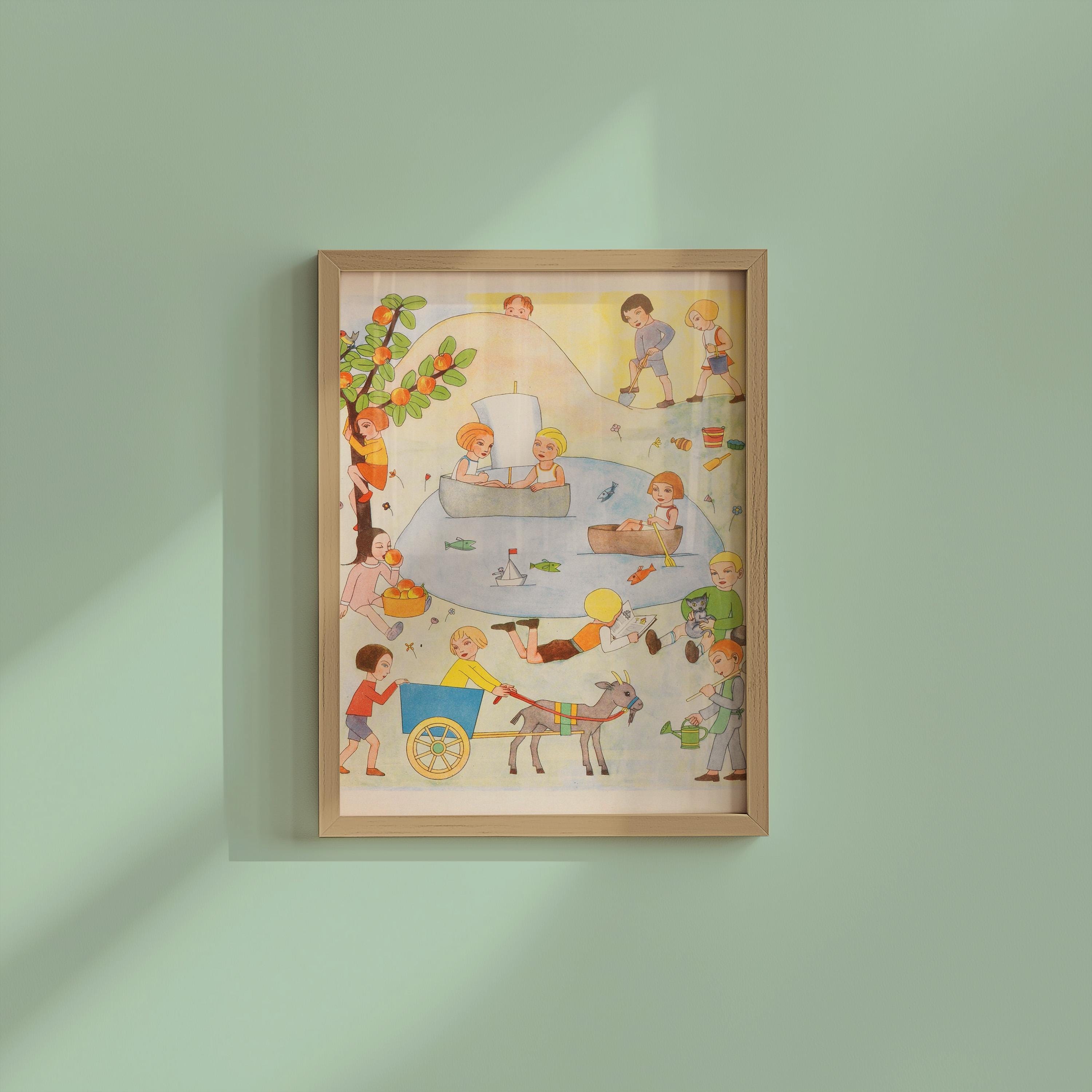 Fulfilled Wishes 2 Vertical Art Print Digital Download