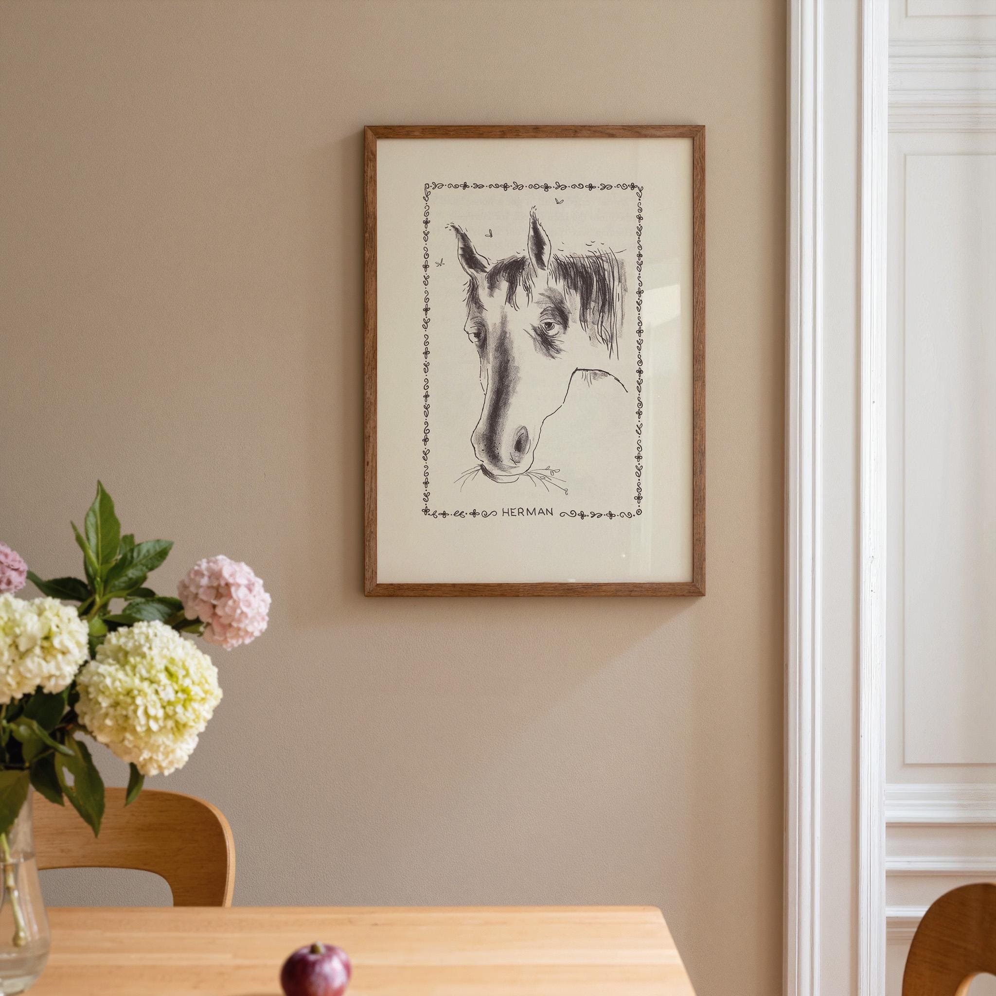 Herman Vertical Art Print Digital Download