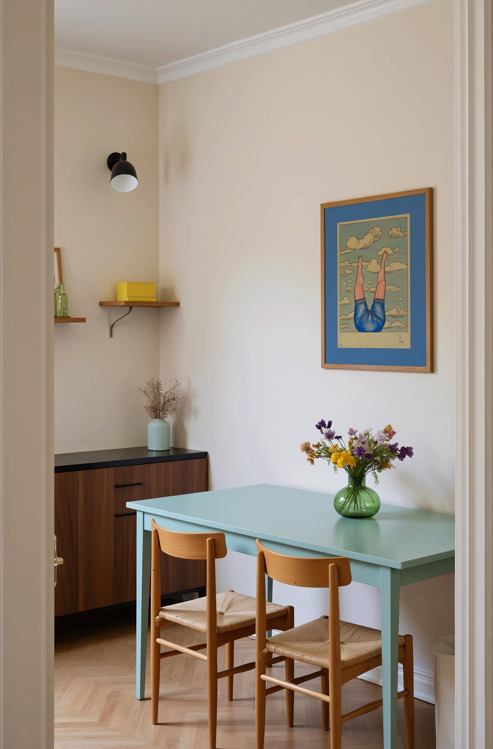 Himmelfahrt Vertical Art Print Digital Download