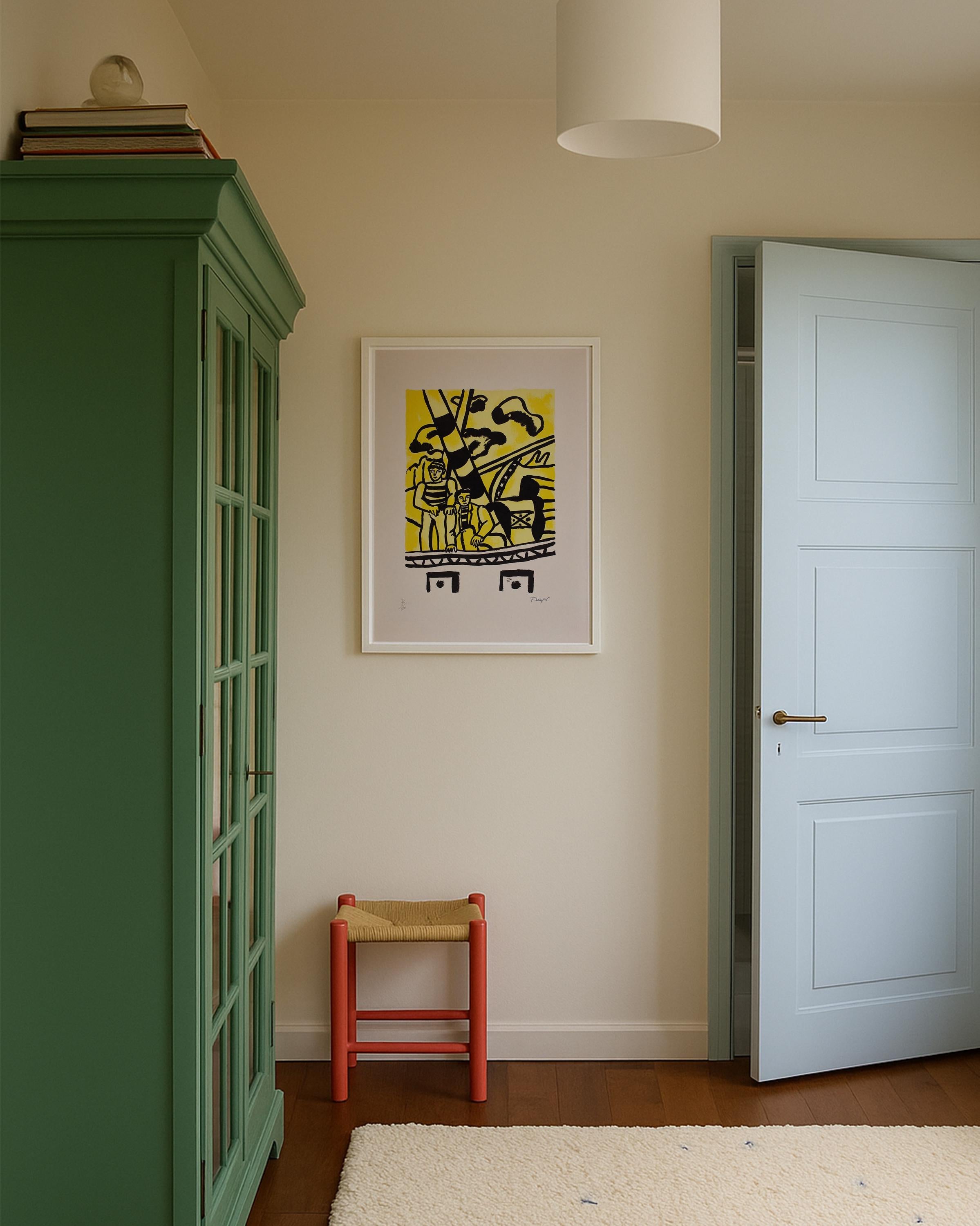Le Remorqueur Vertical Art Print Digital Download