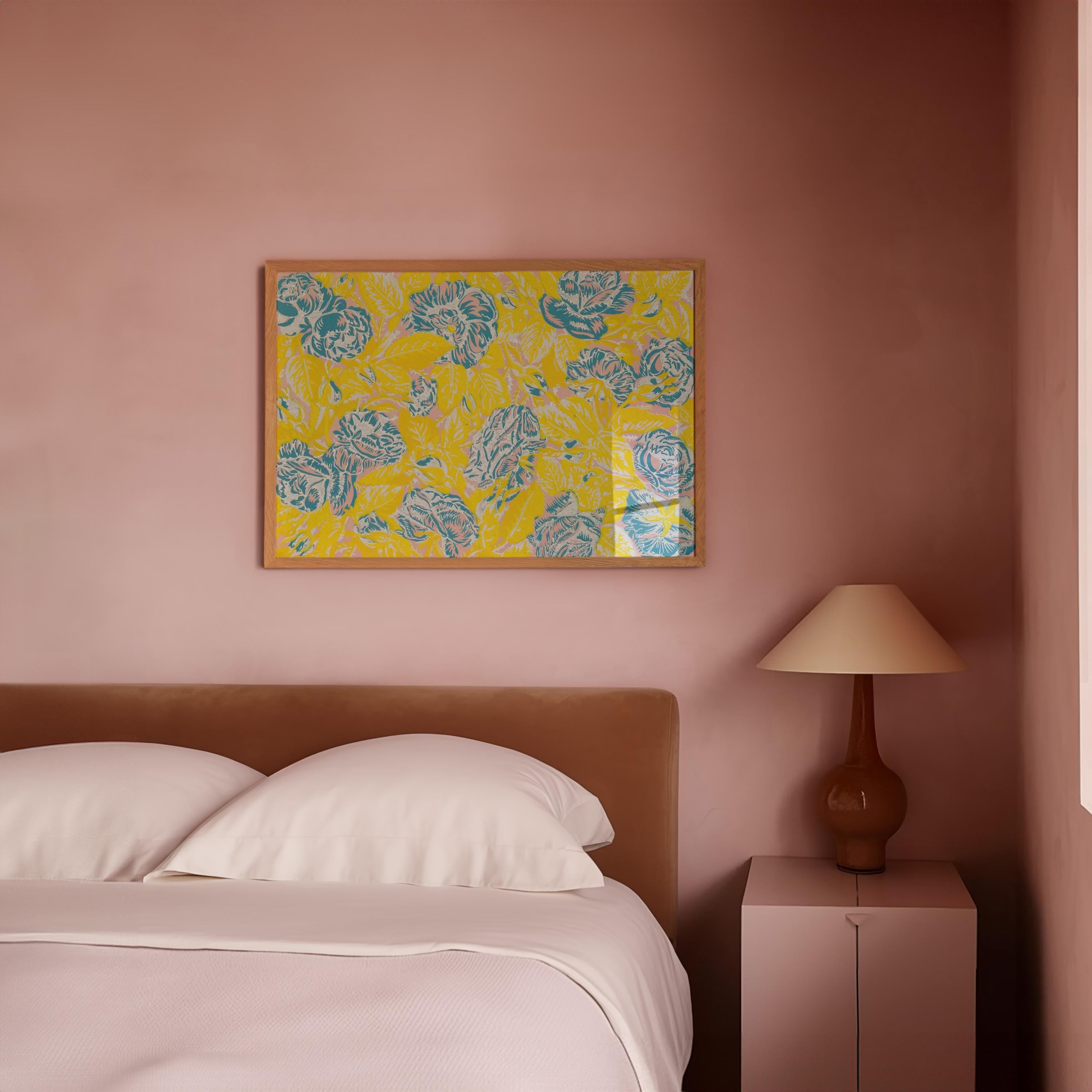 Yellow Papier Horizontal Art Print (Digital Download)