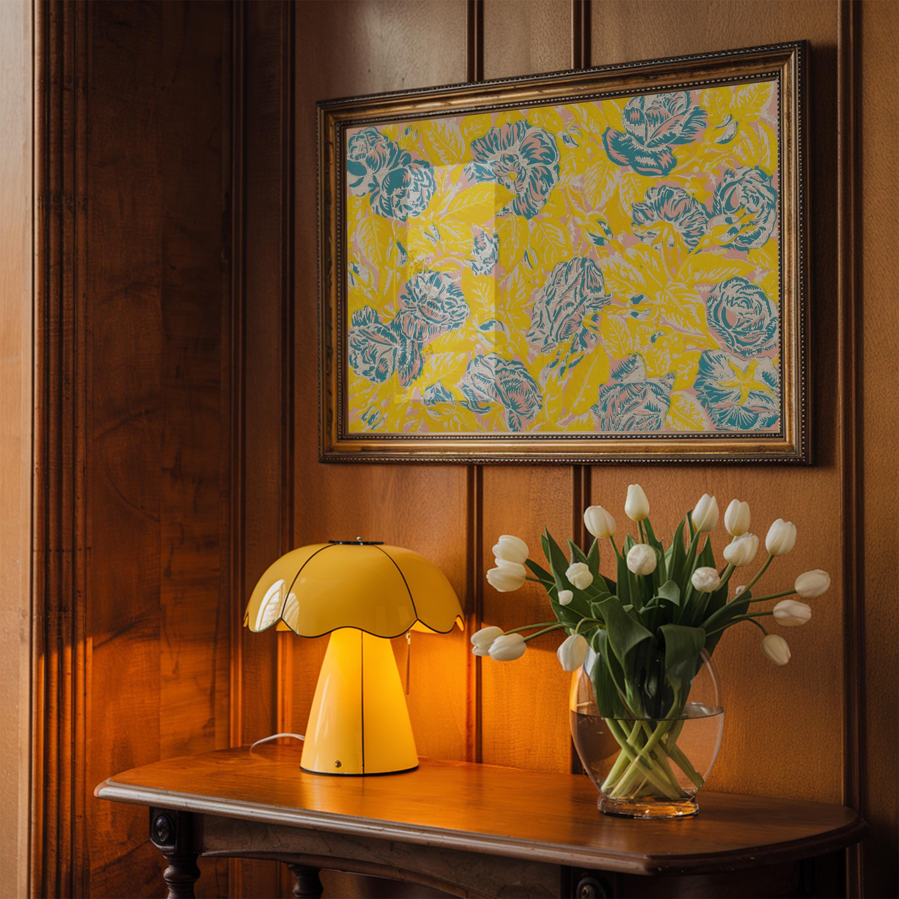 Yellow Papier Horizontal Art Print (Digital Download)