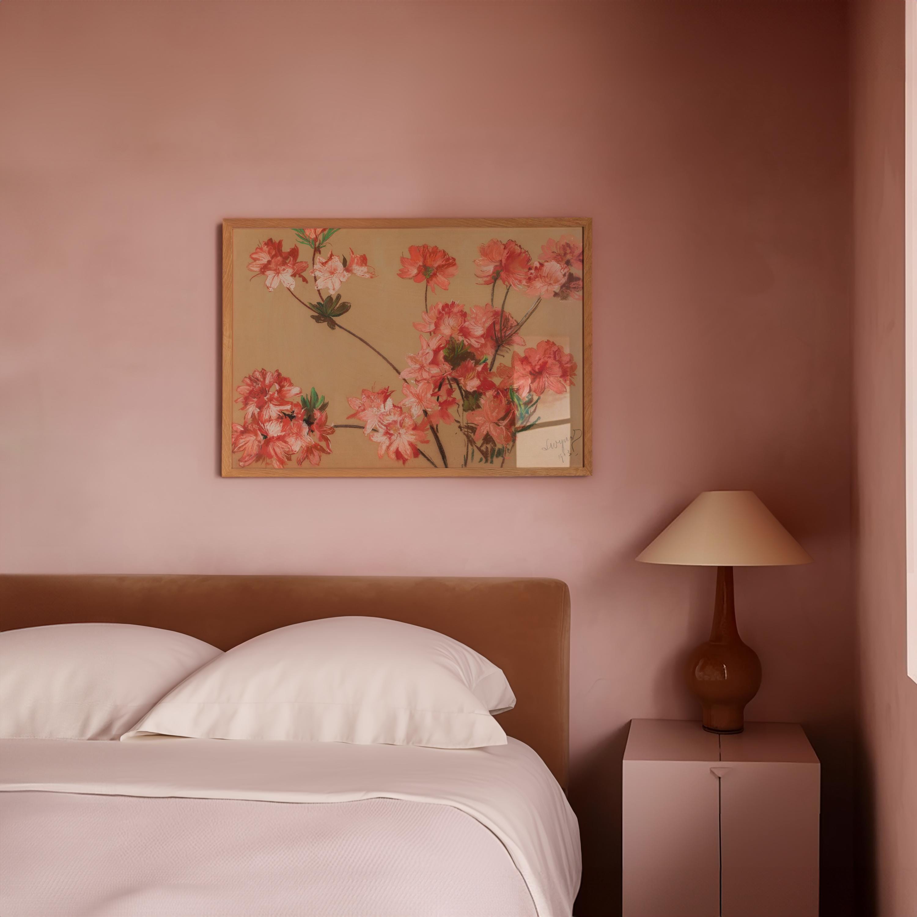 Pink Asaela Horizontal Art Print (Digital Download)