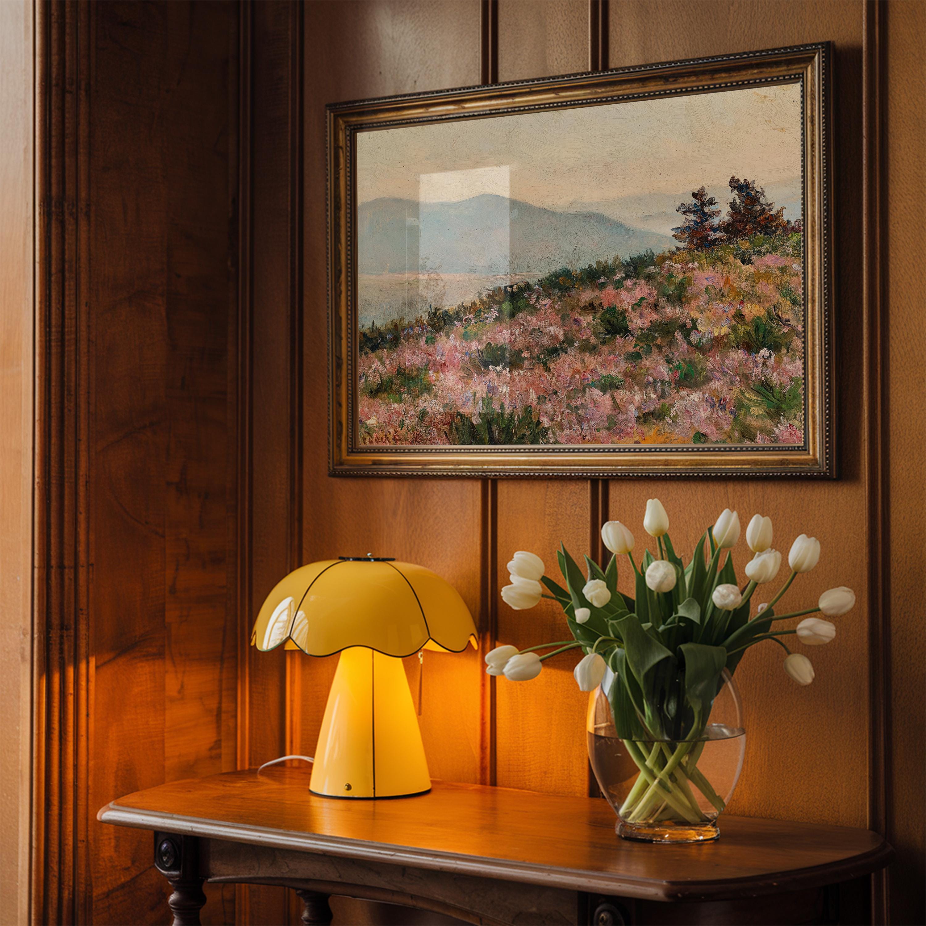 Heather in Bloom Horizontal Art Print (Digital Download)