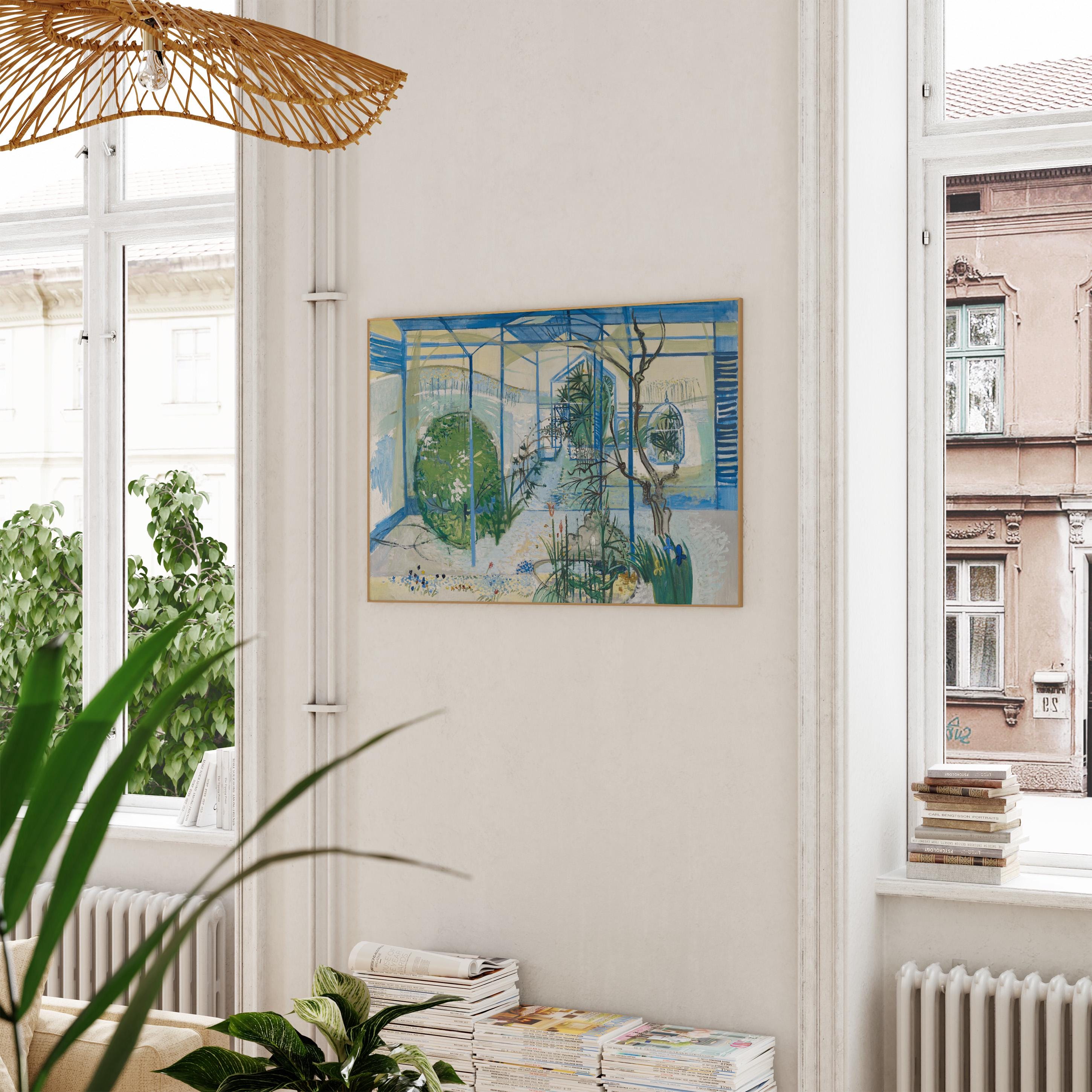 Greenhouse Horizontal Art Print Digital Download for Home Decor