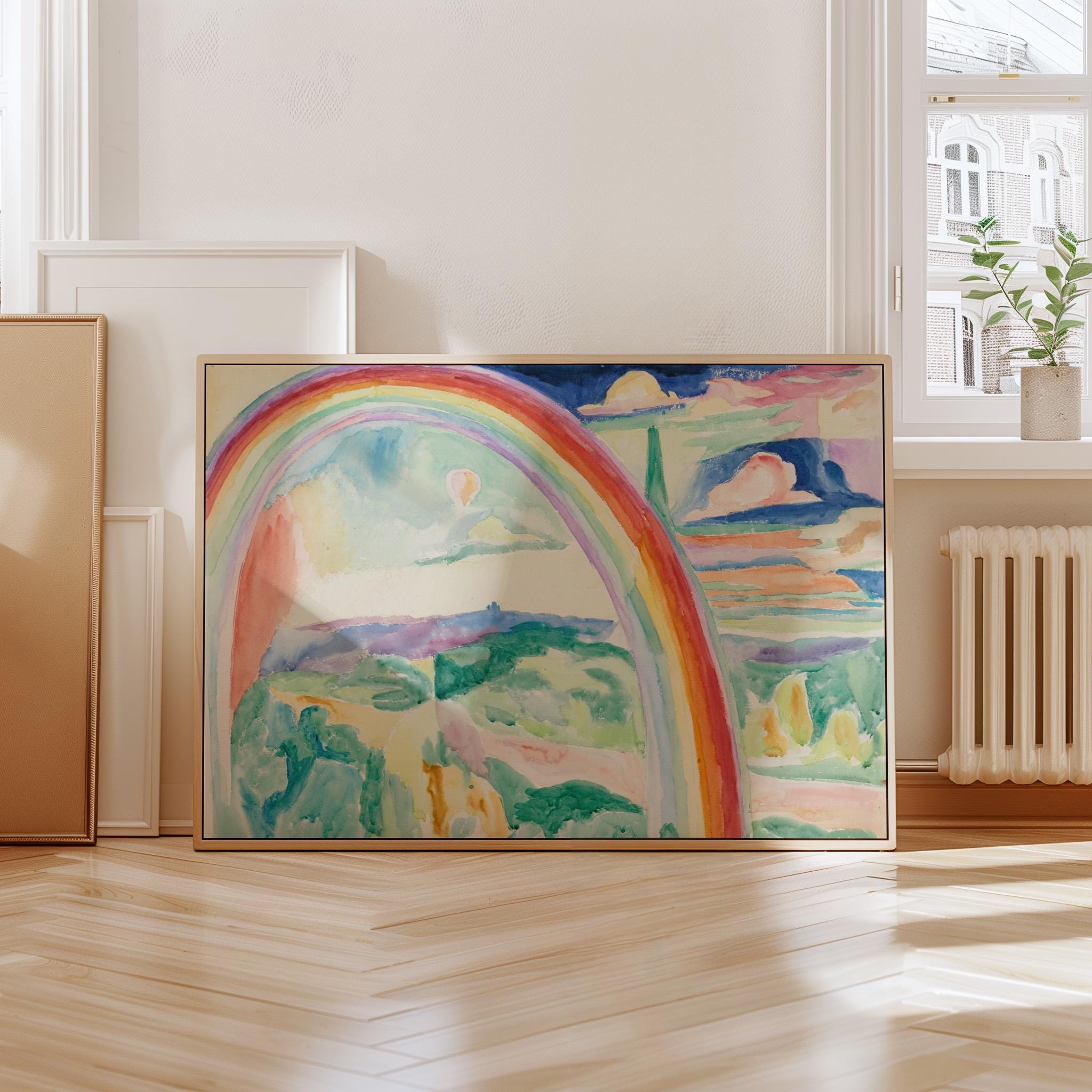 Arc-En-Ciel Horizontal Art Print (Digital Download)