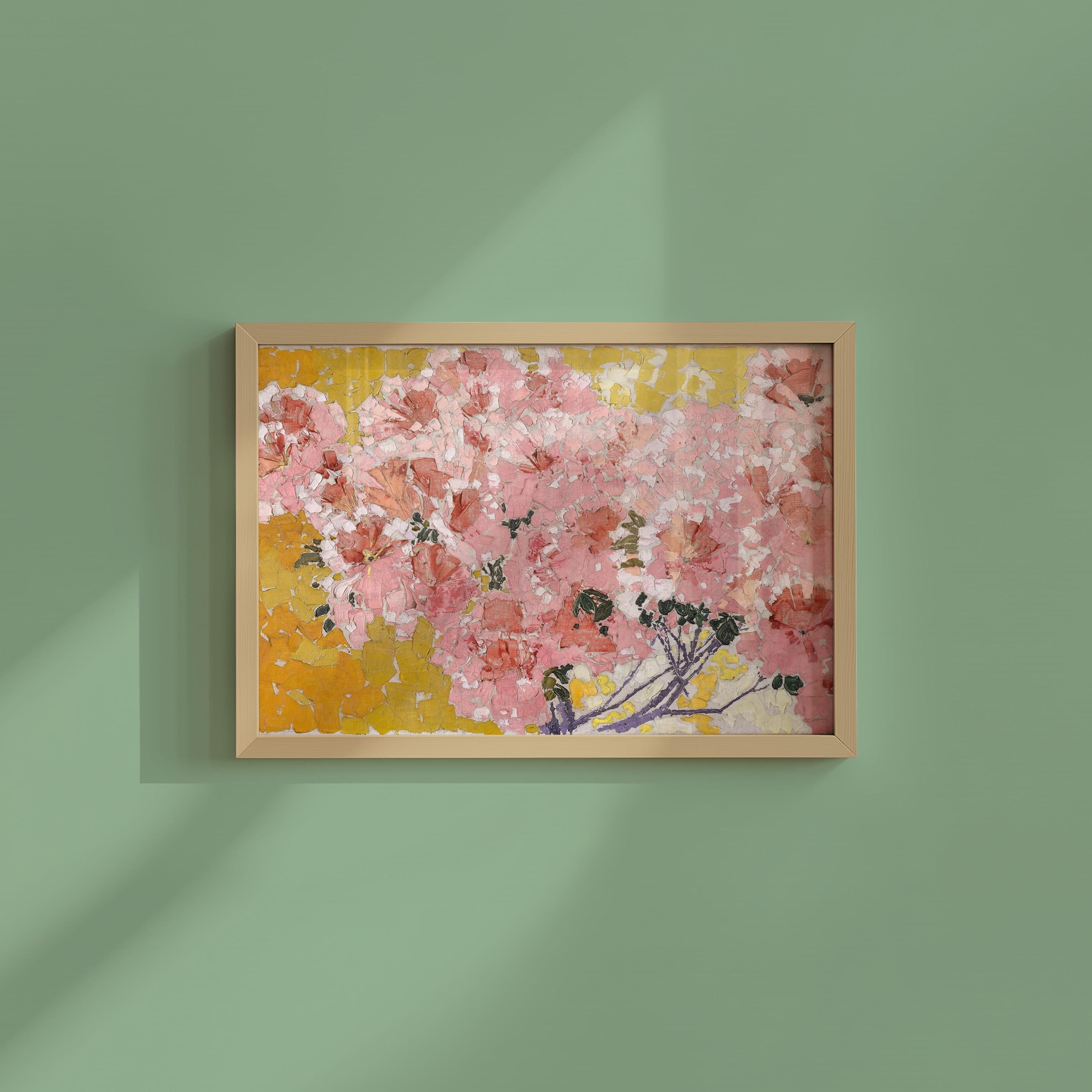 Blooming Azaleas Horizontal Art Print (Digital Download)