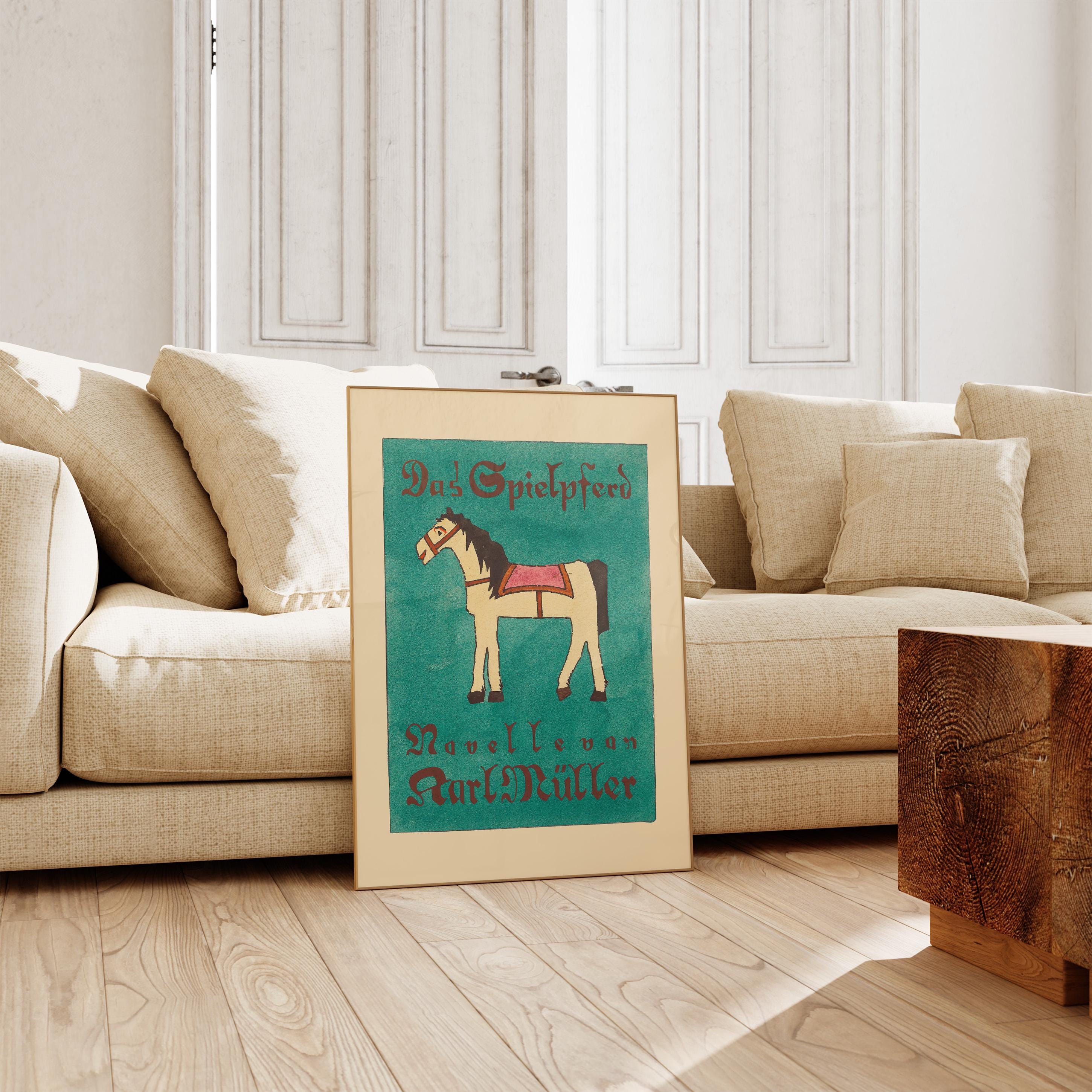 Das Spielpferd Novelle Vertical Art Print Digital Download