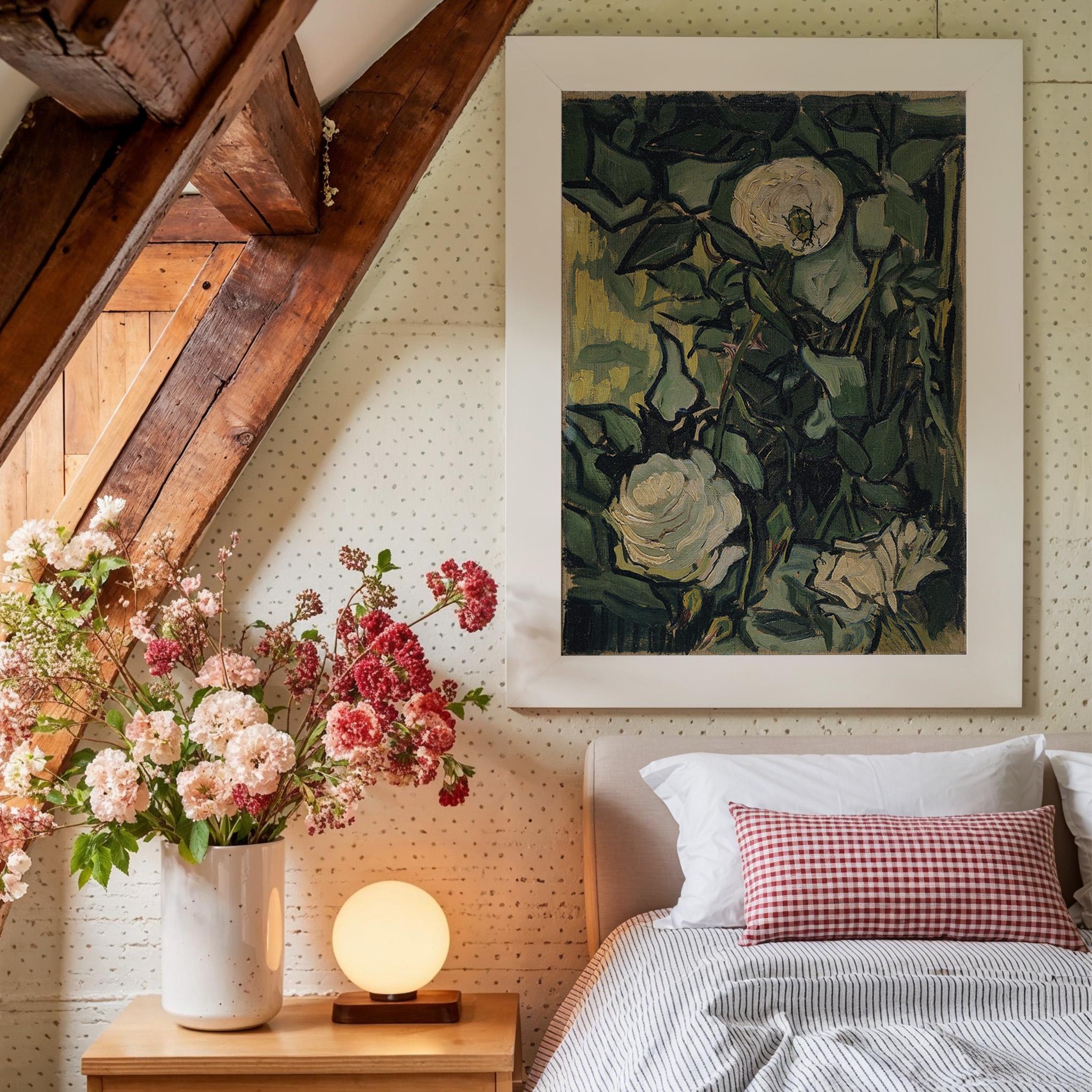 Roses Vertical Art Print Digital Download