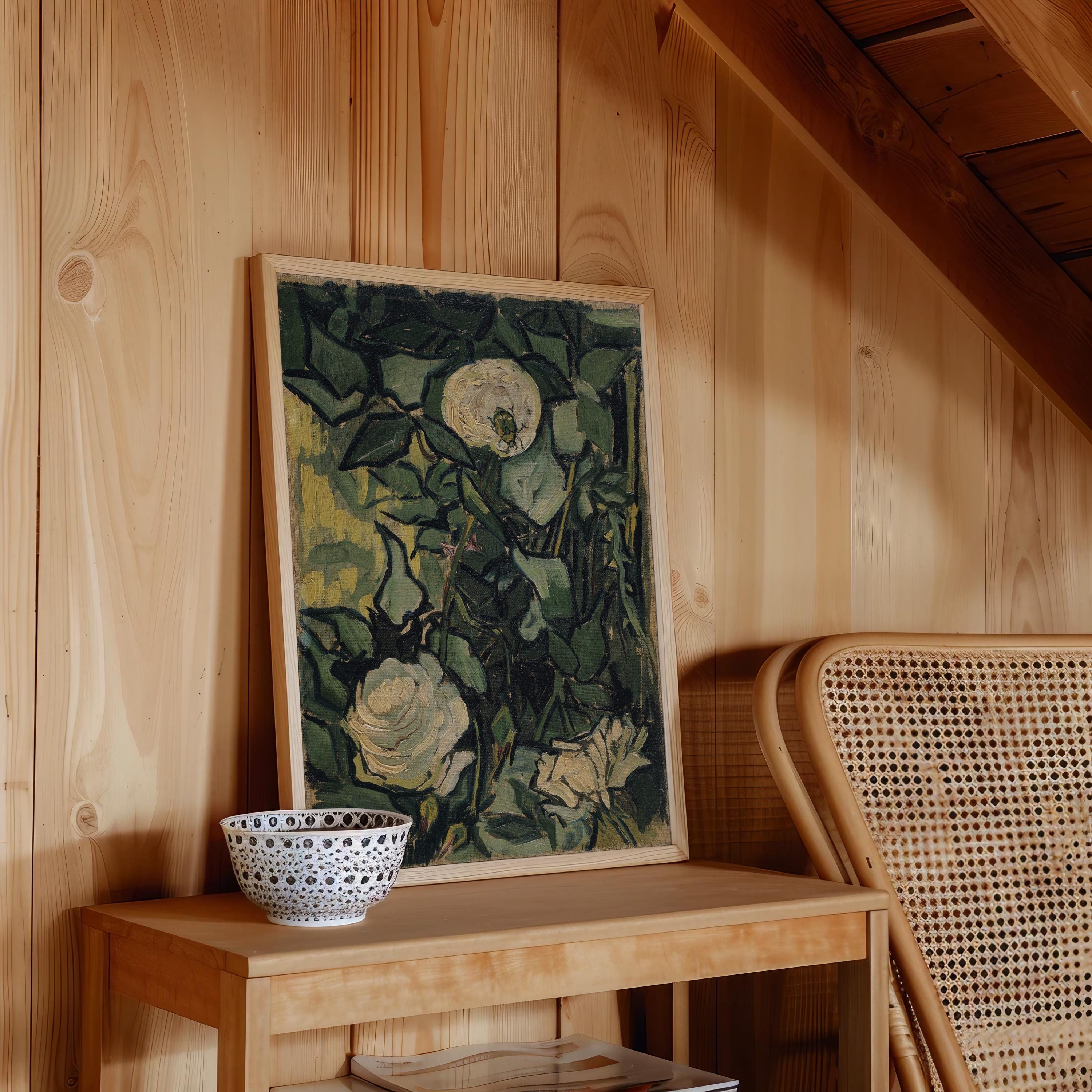 Roses Vertical Art Print Digital Download