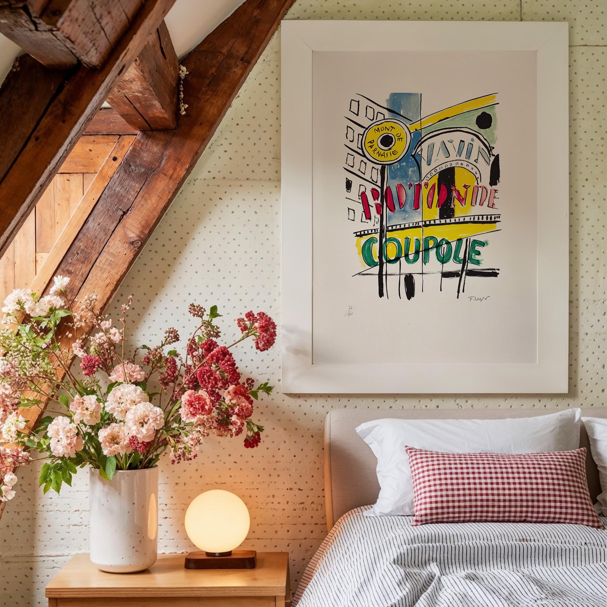 Montparnasse Vertical Art Print