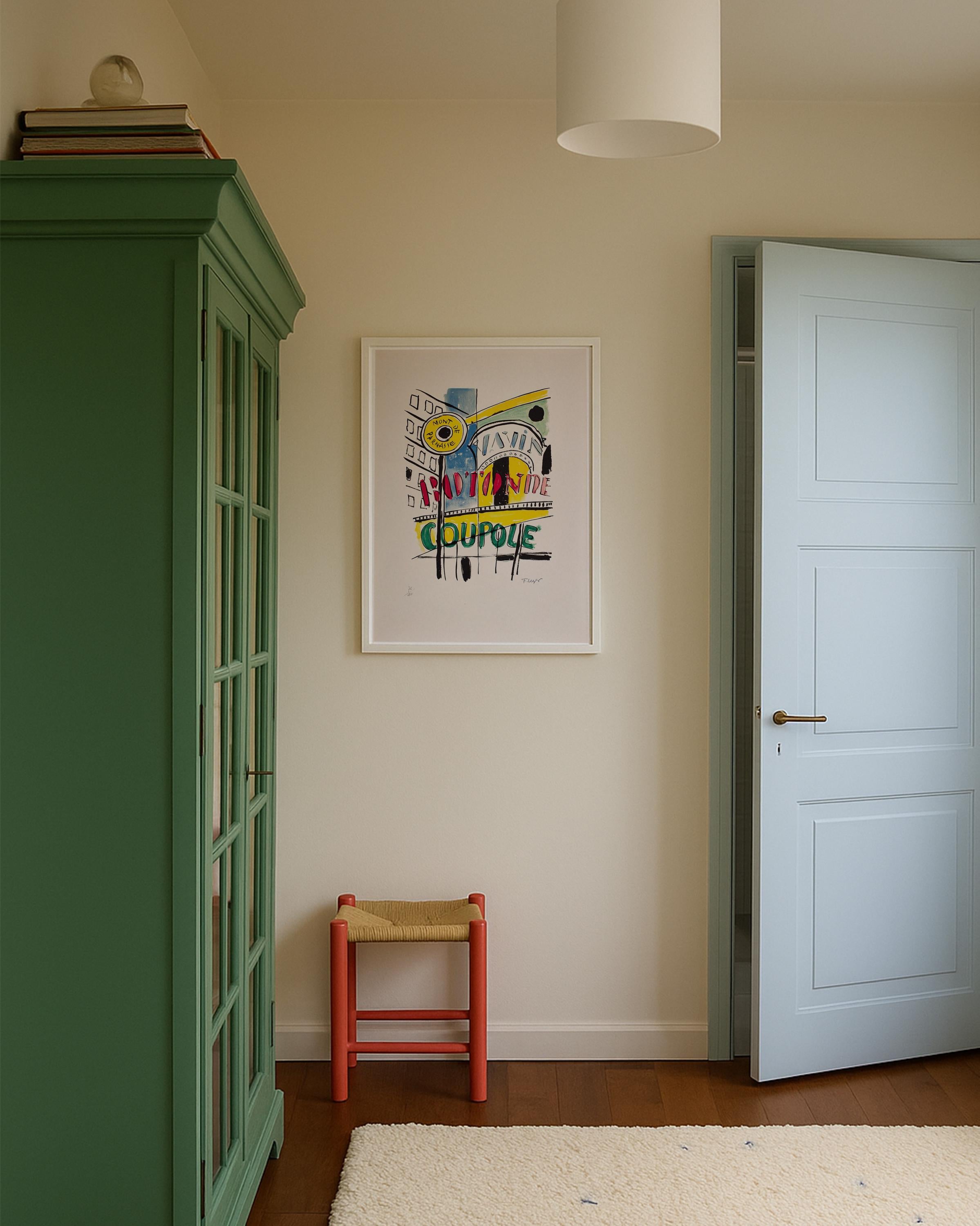 Montparnasse Vertical Art Print