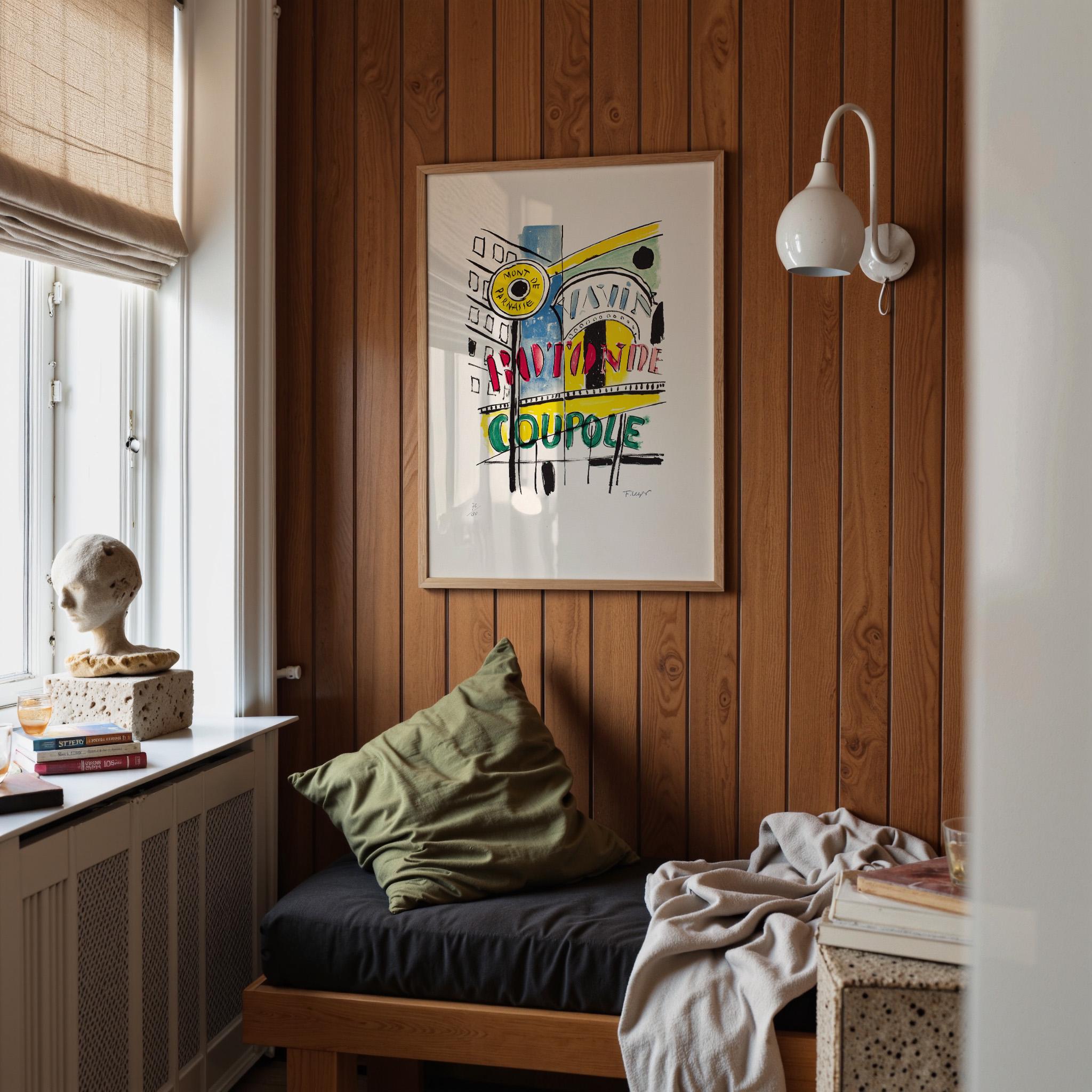 Montparnasse Vertical Art Print