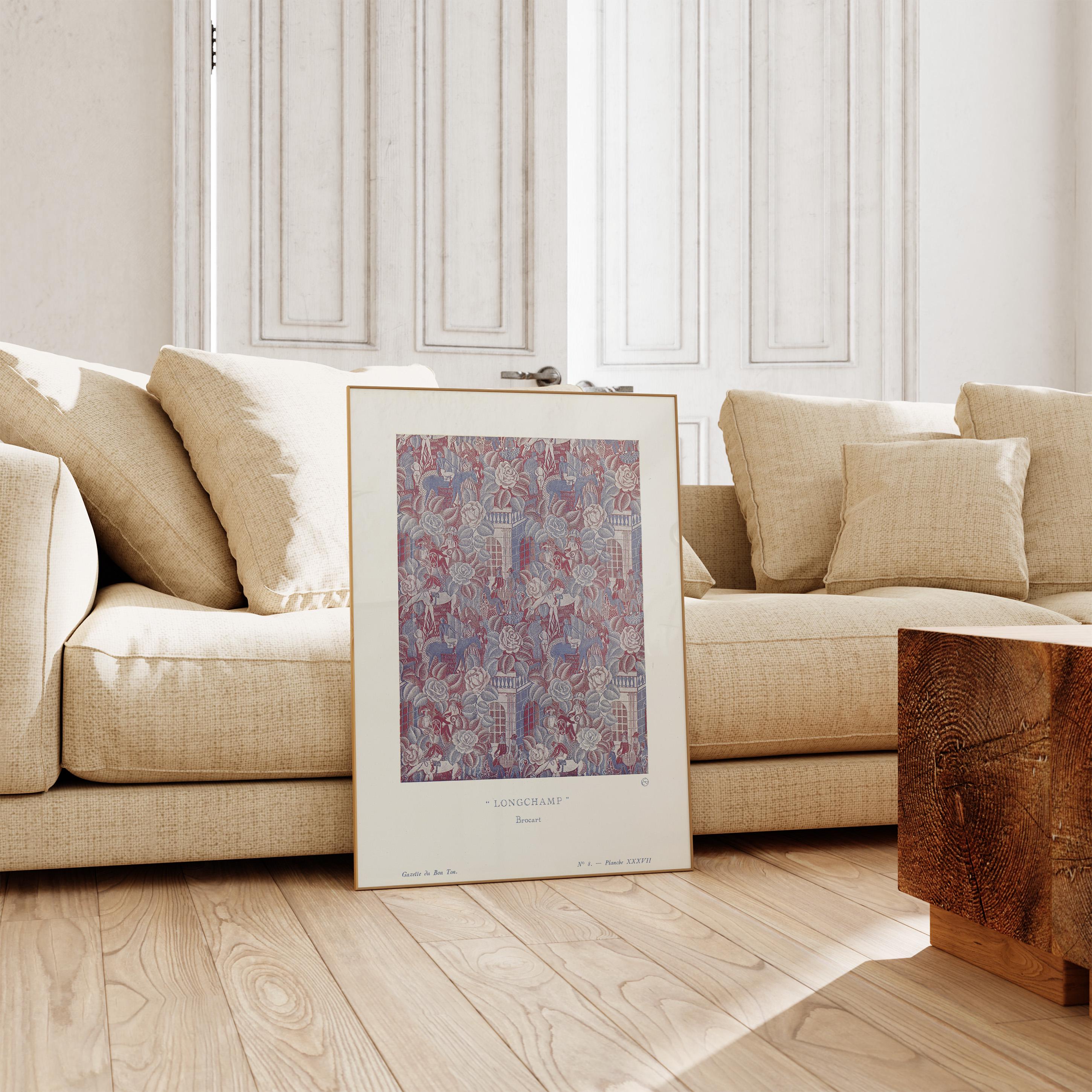 Longchamp Vertical Art Print Digital Download