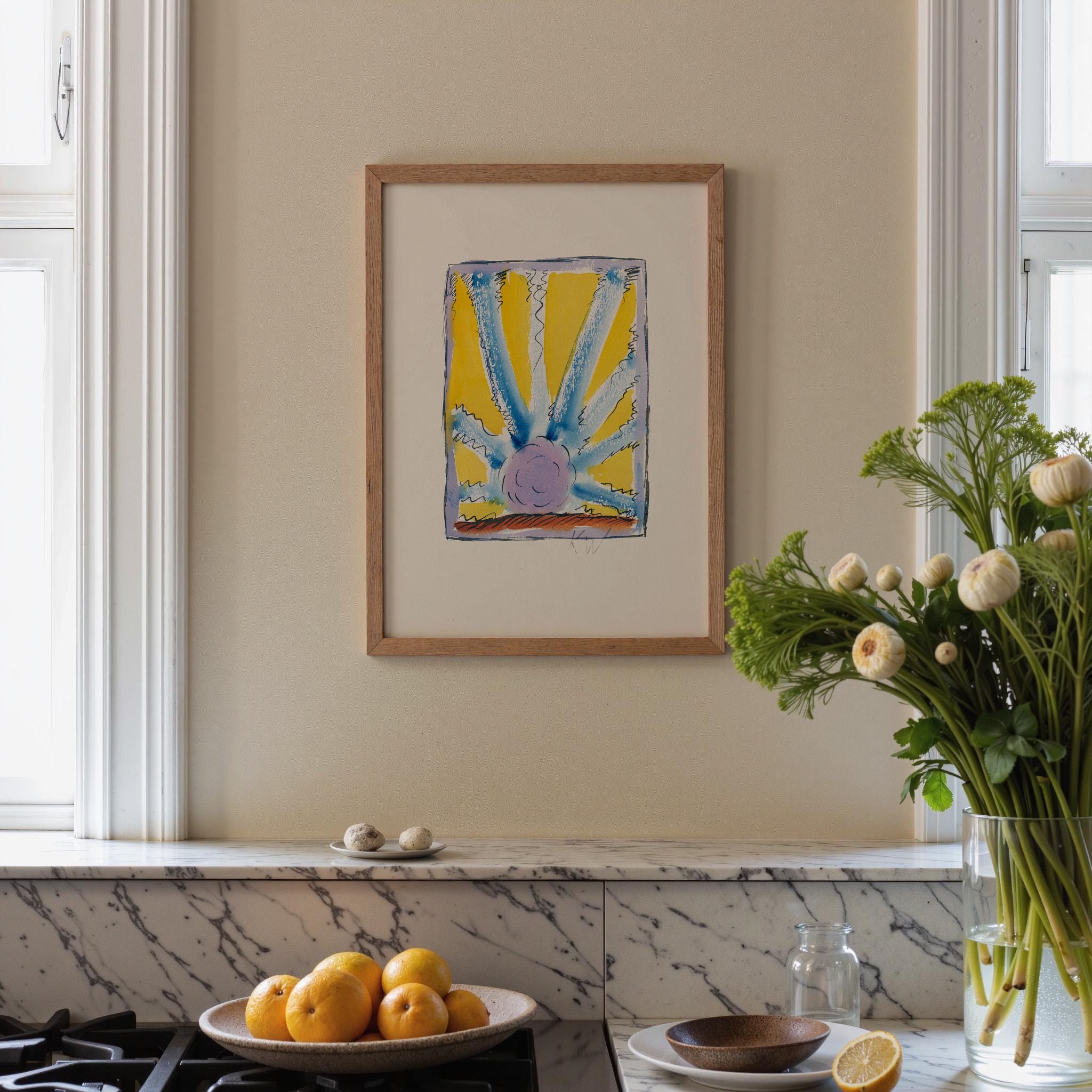 Aus meinem Leben Vertical Art Print Digital Download
