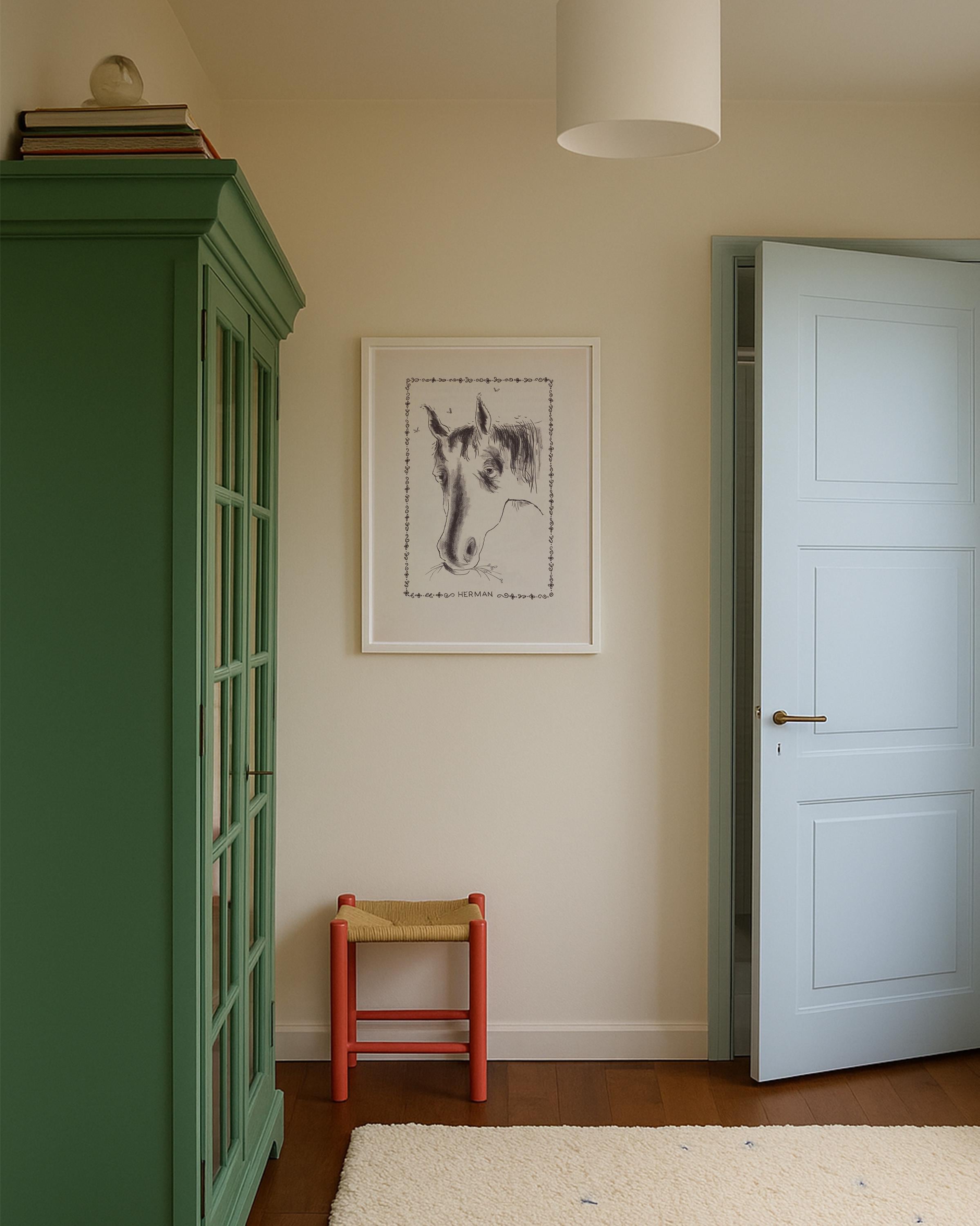 Herman Vertical Art Print Digital Download