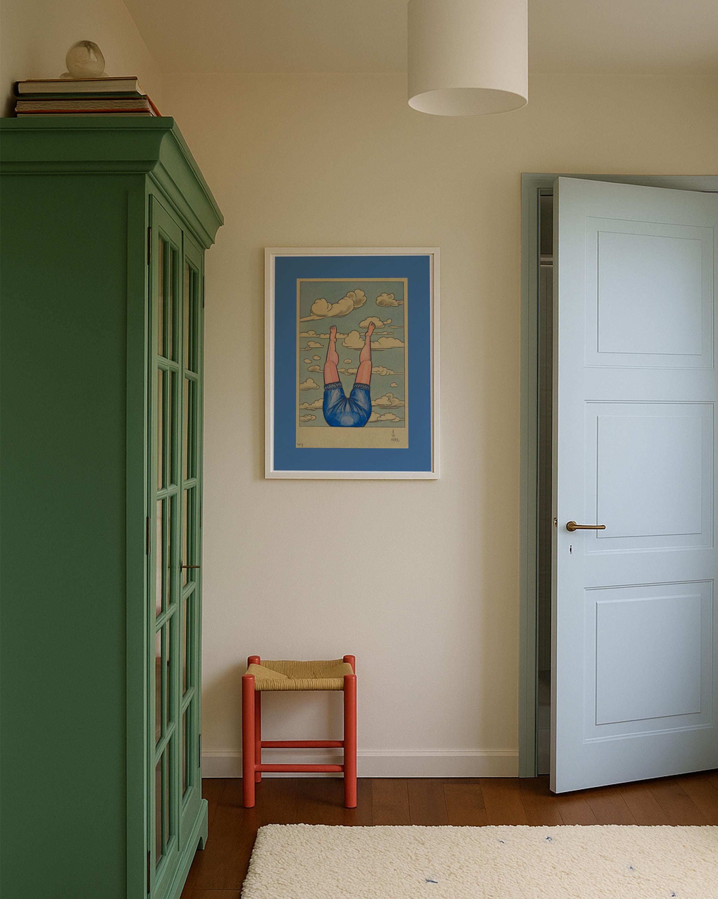 Himmelfahrt Vertical Art Print Digital Download