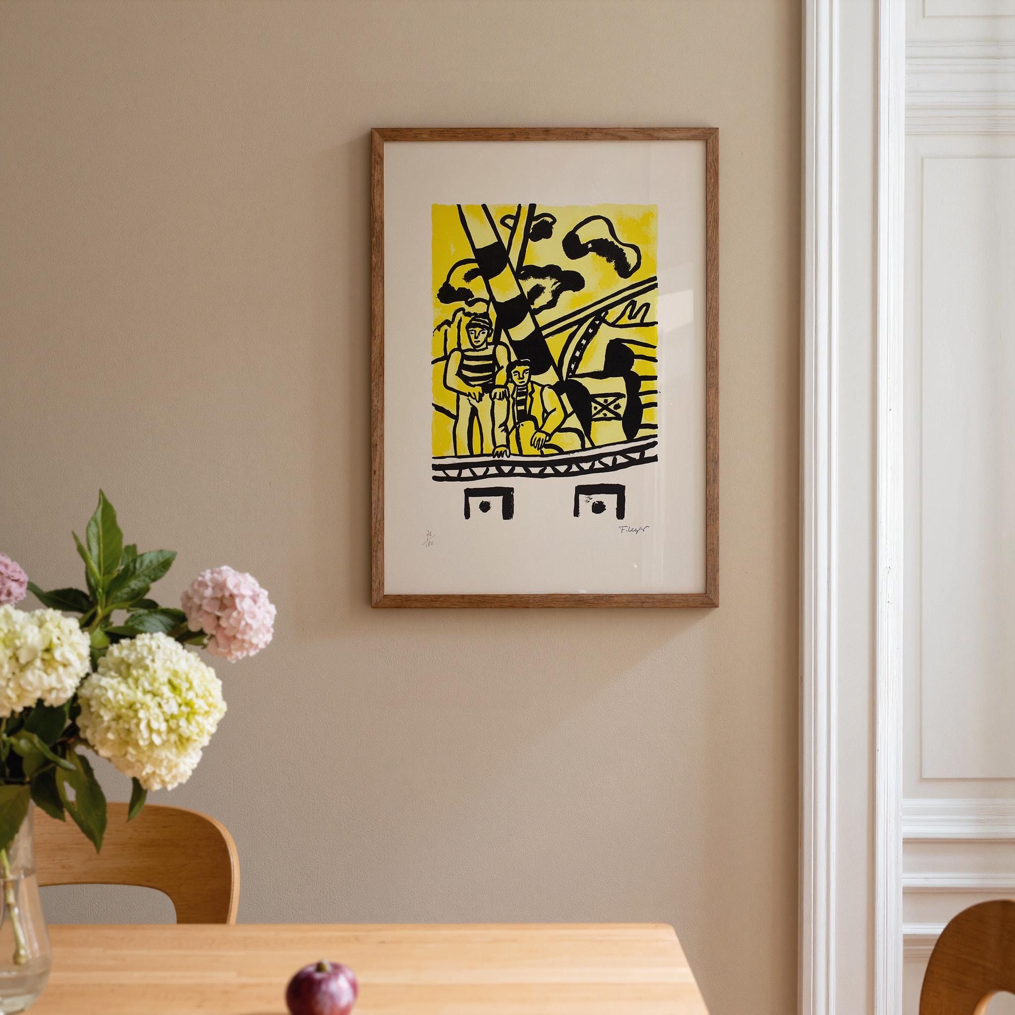 Le Remorqueur Vertical Art Print Digital Download