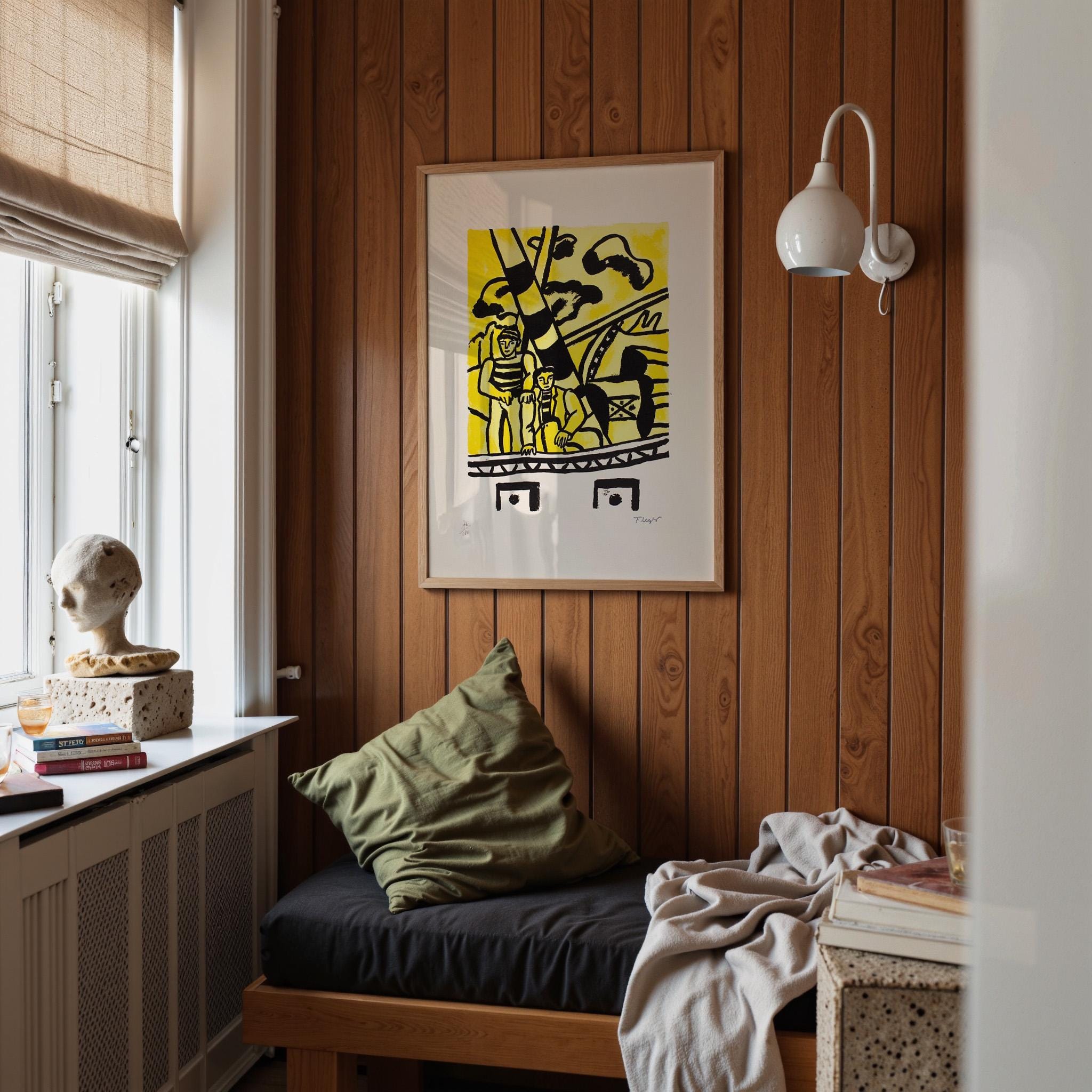 Le Remorqueur Vertical Art Print Digital Download
