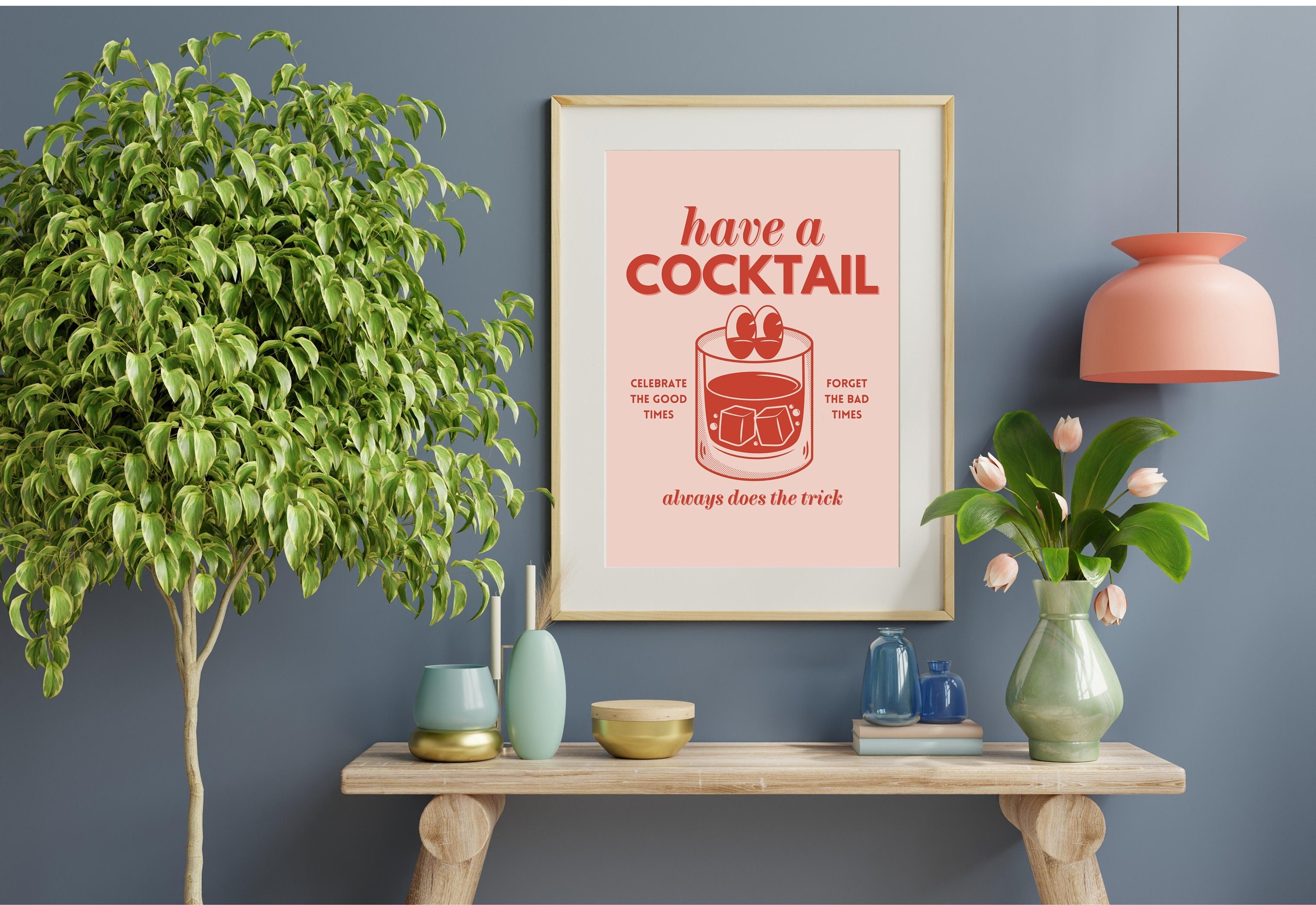 Have a Cocktail-Digital Prints-Wall Art Print-Retro Quote Print-Cocktail Art Print-bar cart accessories-Cocktail Art-Bar Cart Prints