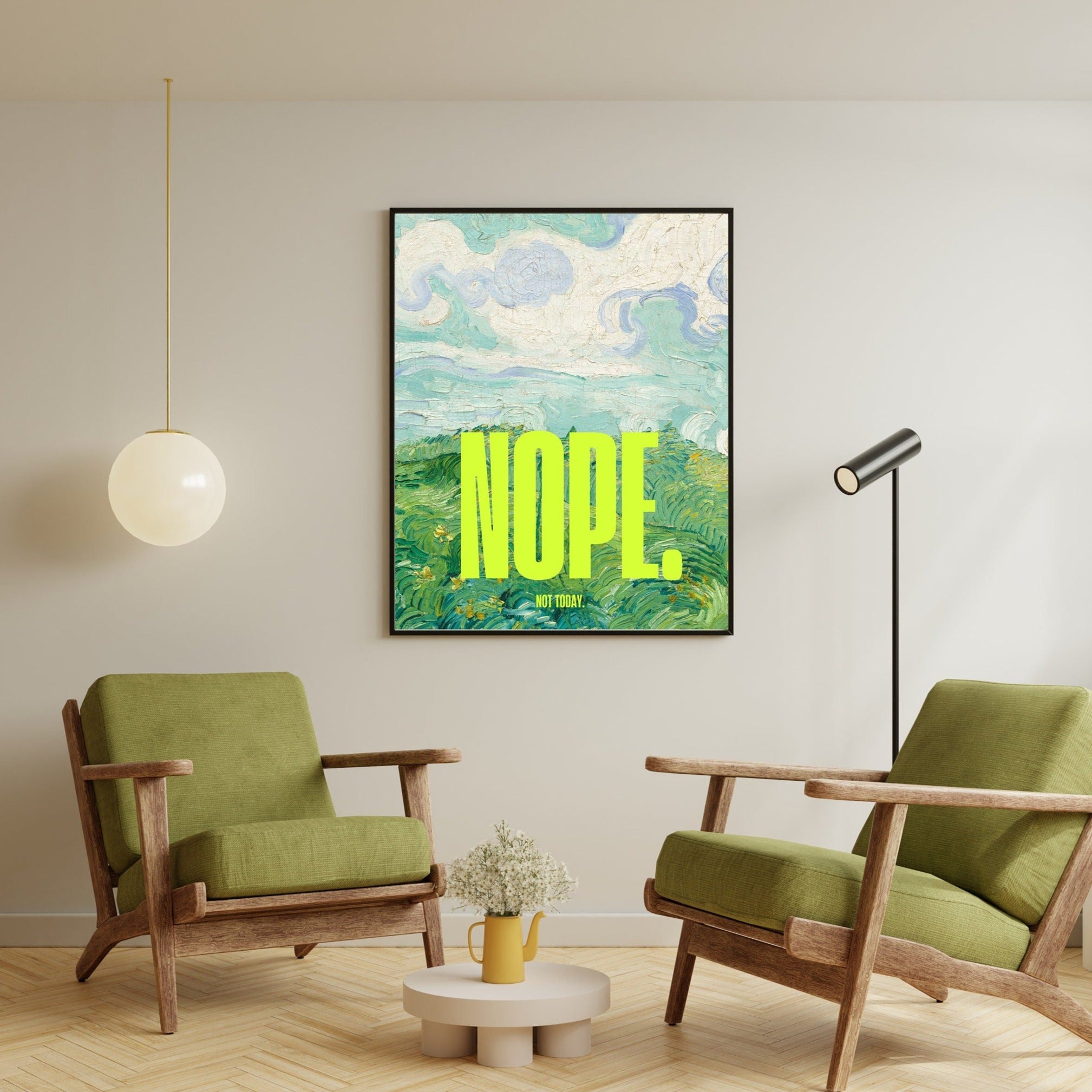 Why 'Nope Not Today' Altered Paintings Are Trending