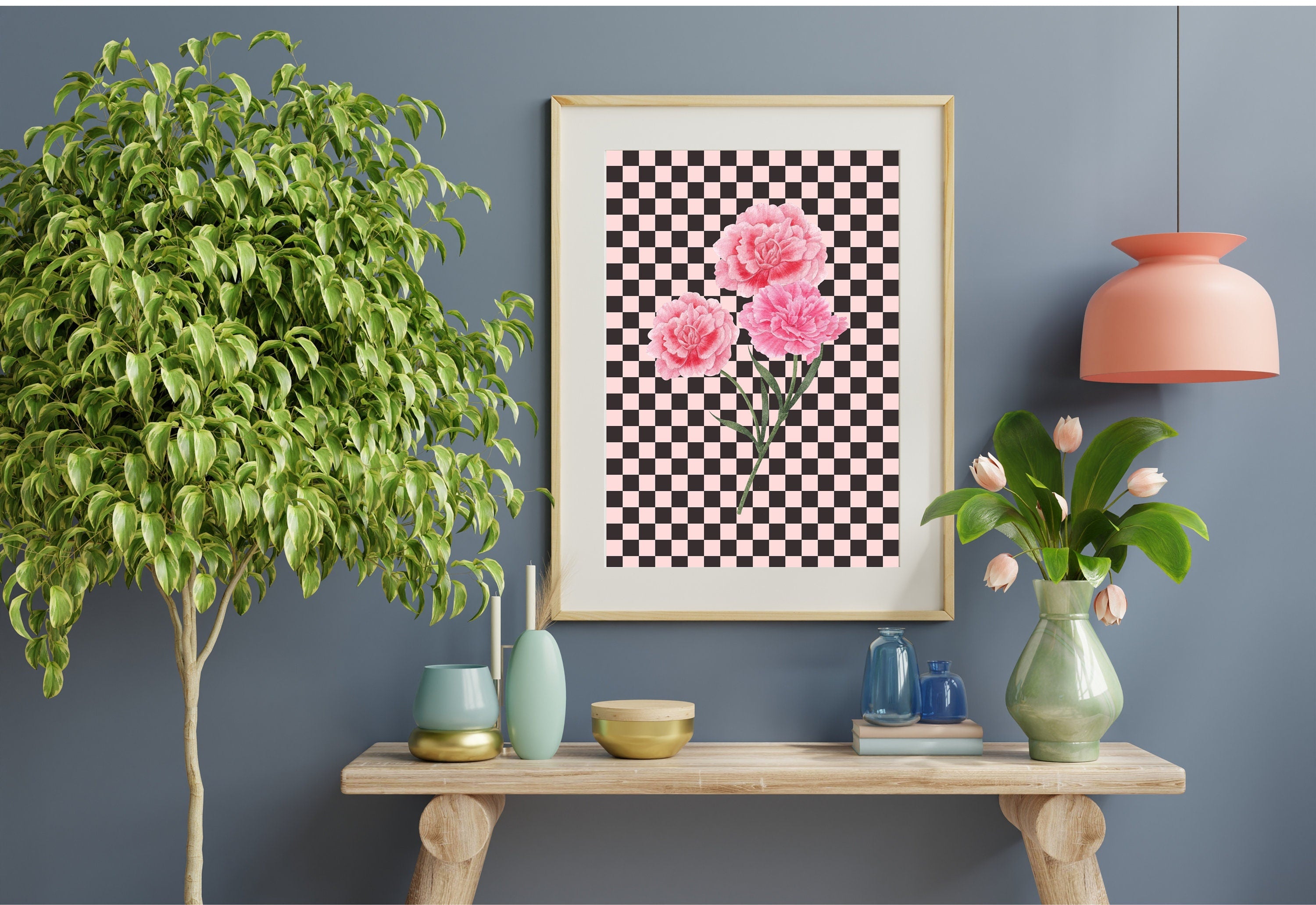 Bouquet of Flowers Digital Art Print -  GS Print Shoppe