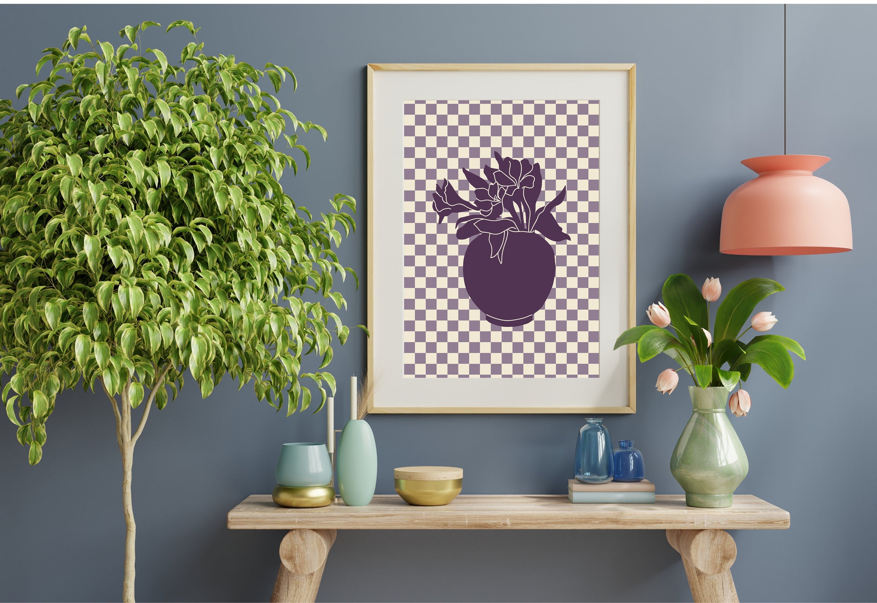 Best Bouquet of Purple Flowers Art Print