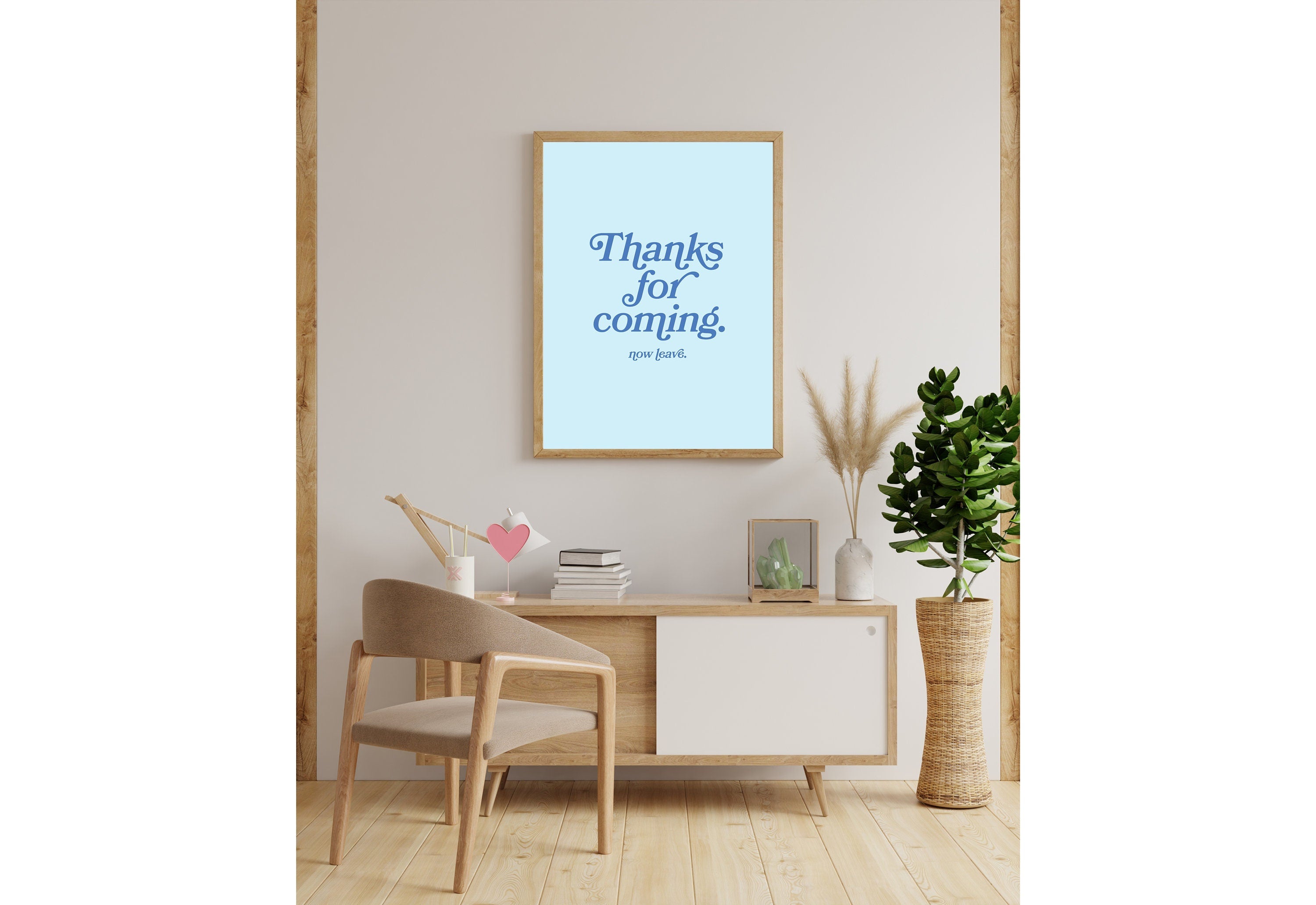 Thanks for coming-Digital Prints-Wall Art Print-Typography Art-Downloadable Print-Bar Art Prints-Living Room Decor-Funny Wall Art-Bright Art