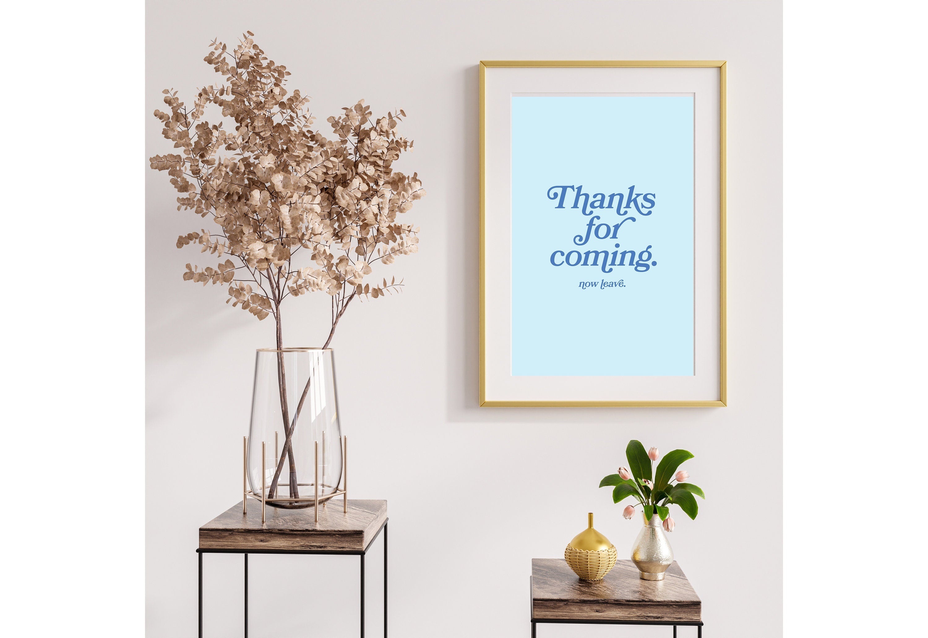 Thanks for coming-Digital Prints-Wall Art Print-Typography Art-Downloadable Print-Bar Art Prints-Living Room Decor-Funny Wall Art-Bright Art