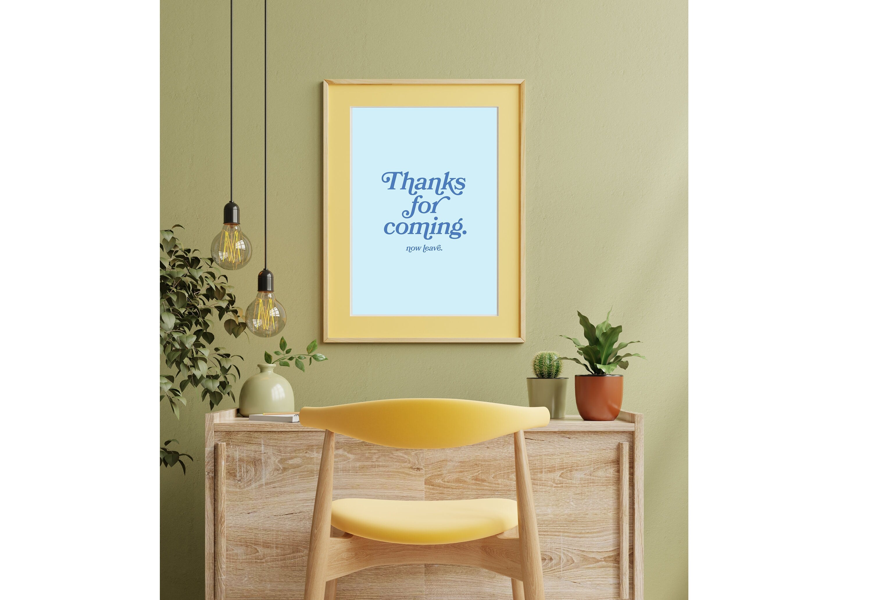 Thanks for coming-Digital Prints-Wall Art Print-Typography Art-Downloadable Print-Bar Art Prints-Living Room Decor-Funny Wall Art-Bright Art