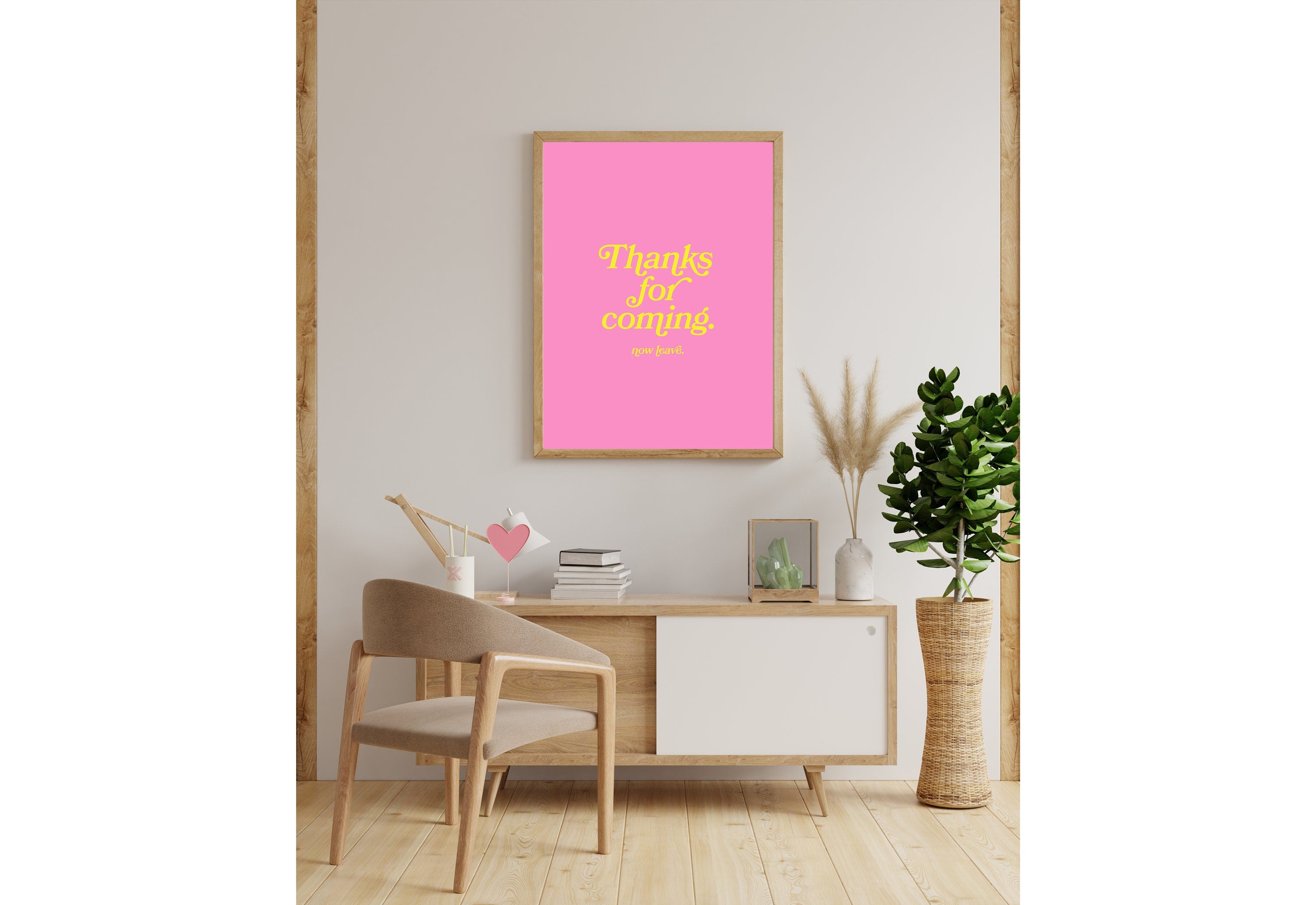 Thanks for coming-Digital Prints-Wall Art Print-Typography Art-Downloadable Print-Bar Art Prints-Living Room Decor-Funny Wall Art-Bright Art