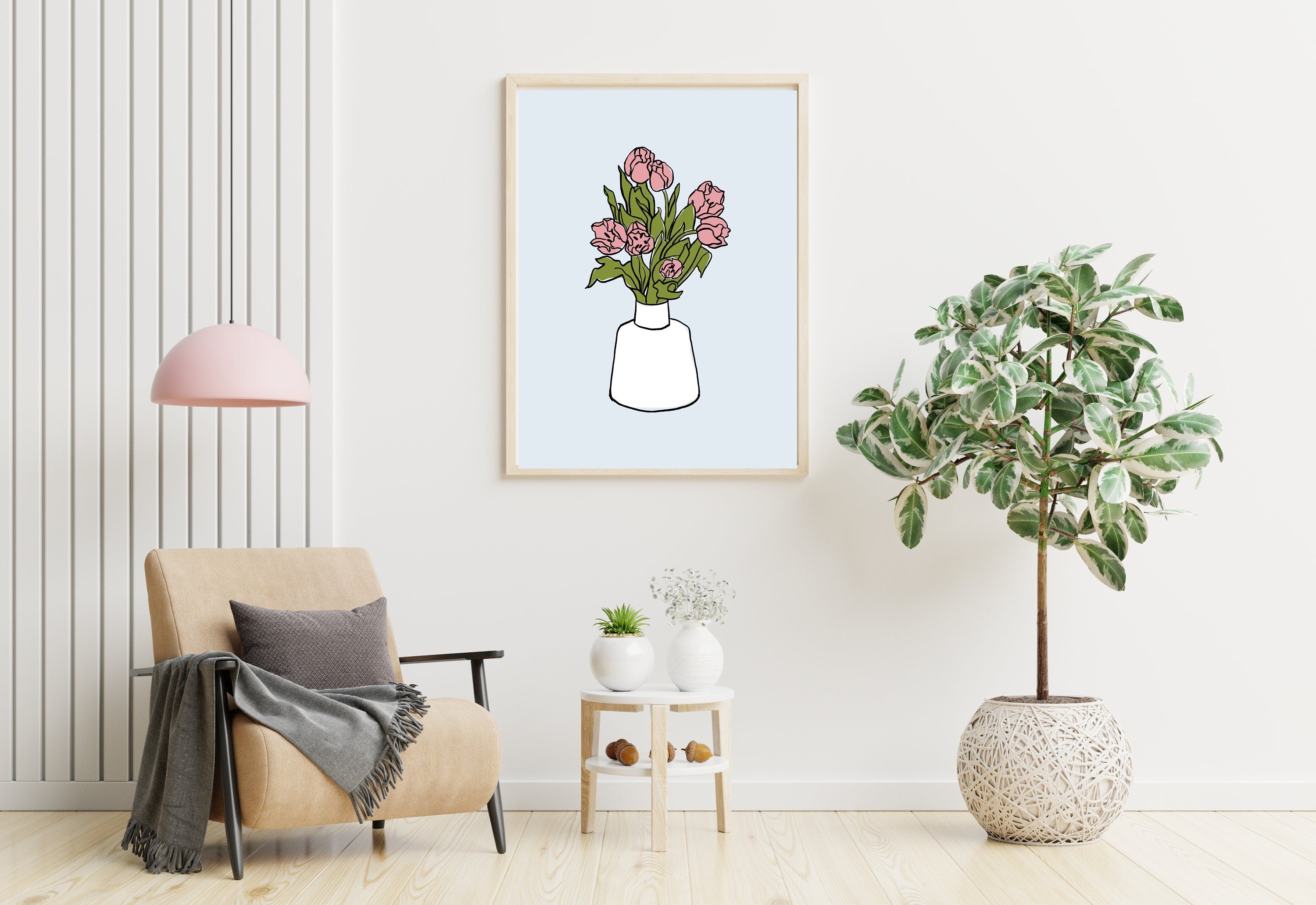 Best Bouquet Digital Art Print for home