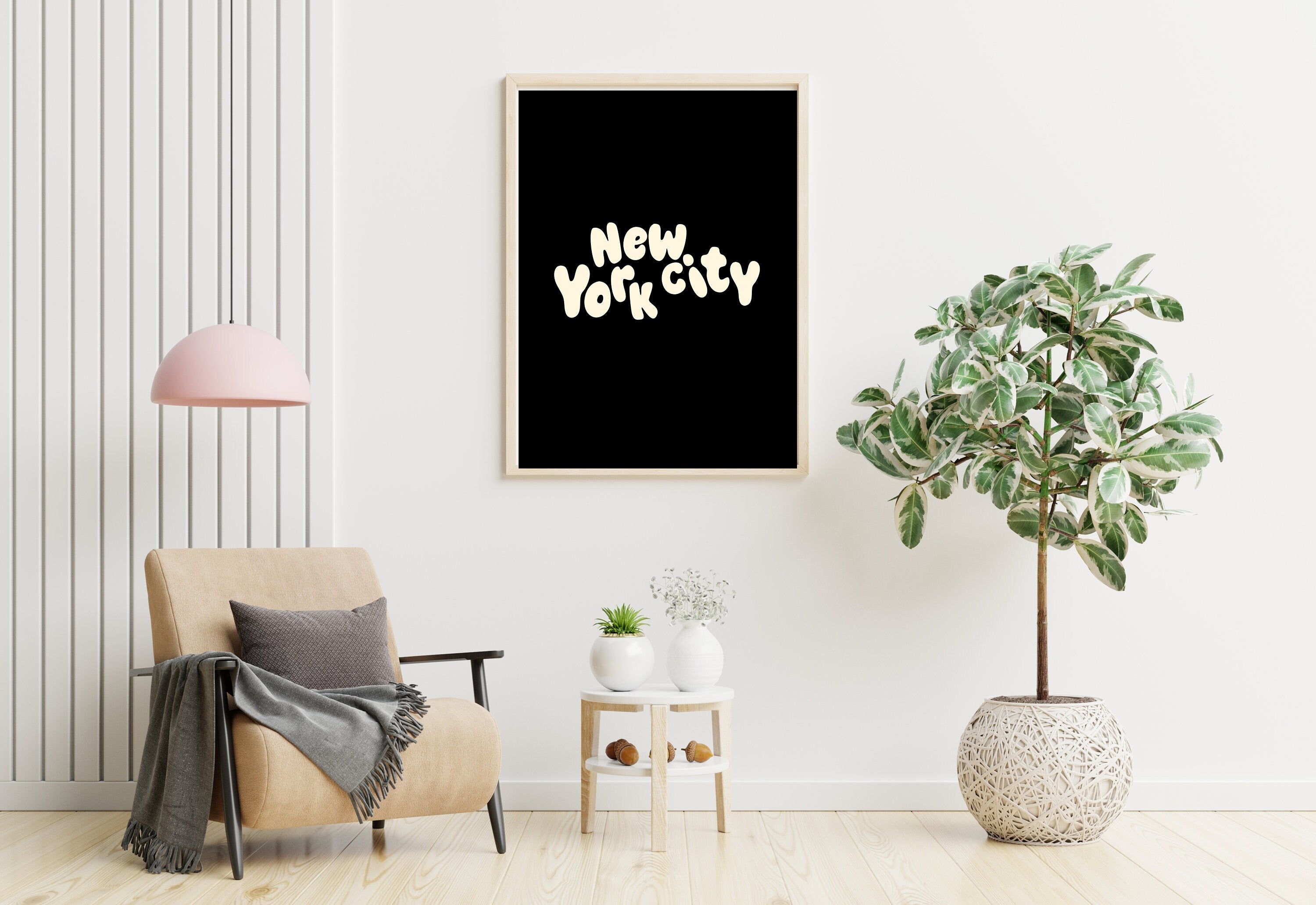 New York Art Print-Digital Art Download-Black NYC Wall Art-Cute Trendy Art-NYC kids Room Art-New York Posters-NYC Wall Poster-Black Posters