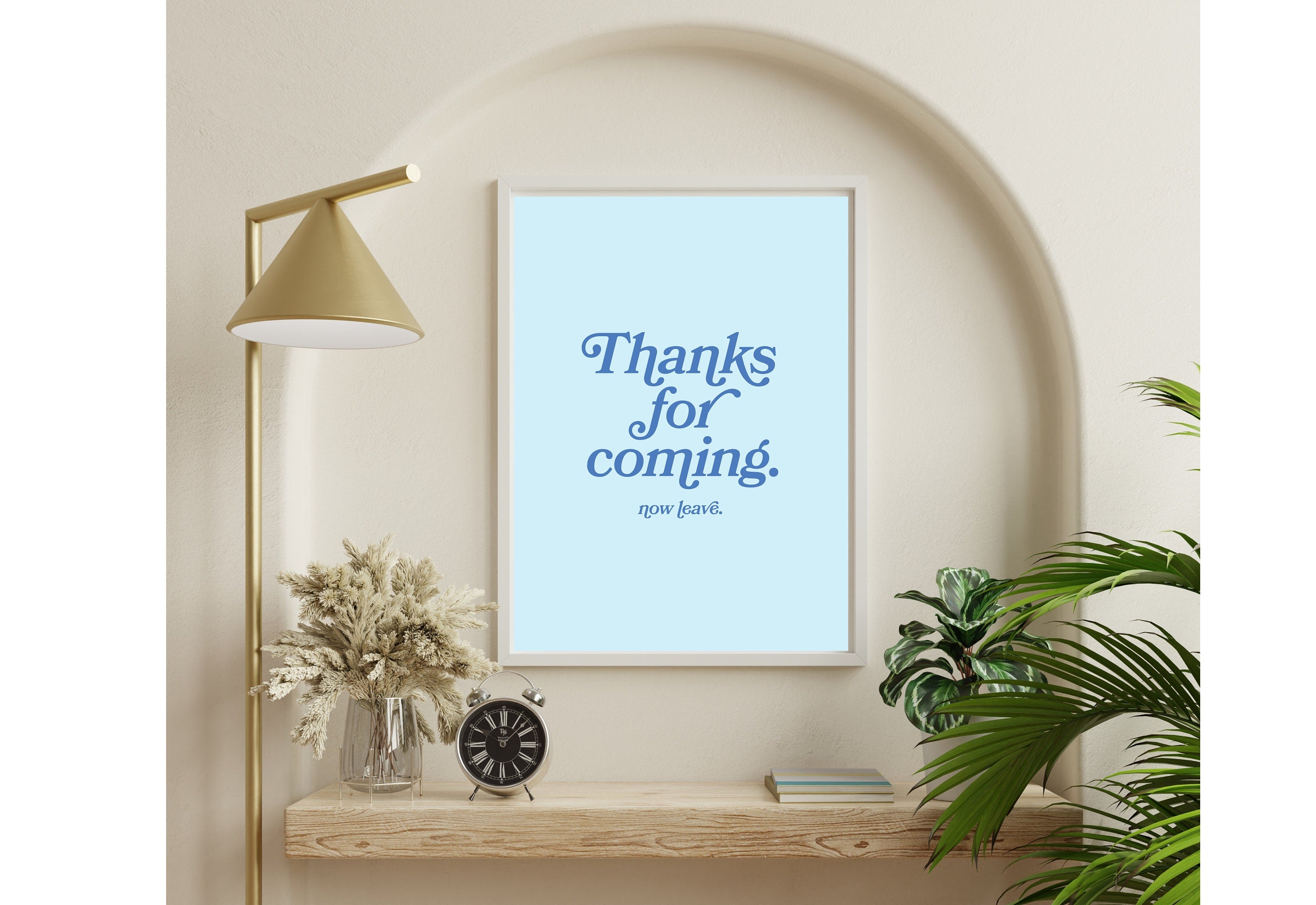 Thanks for coming-Digital Prints-Wall Art Print-Typography Art-Downloadable Print-Bar Art Prints-Living Room Decor-Funny Wall Art-Bright Art