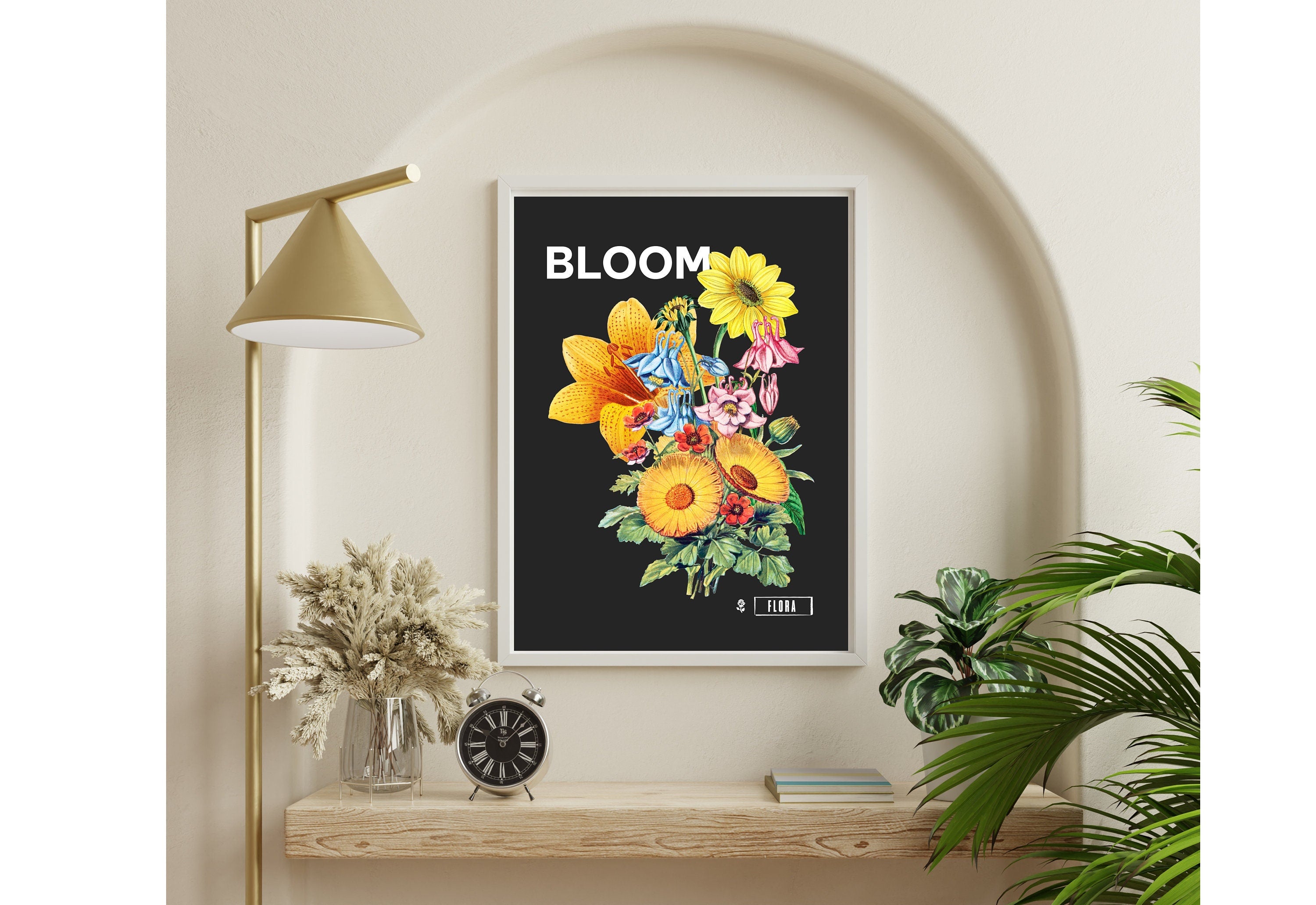 Botanical Wall Decor - Floral Art Print