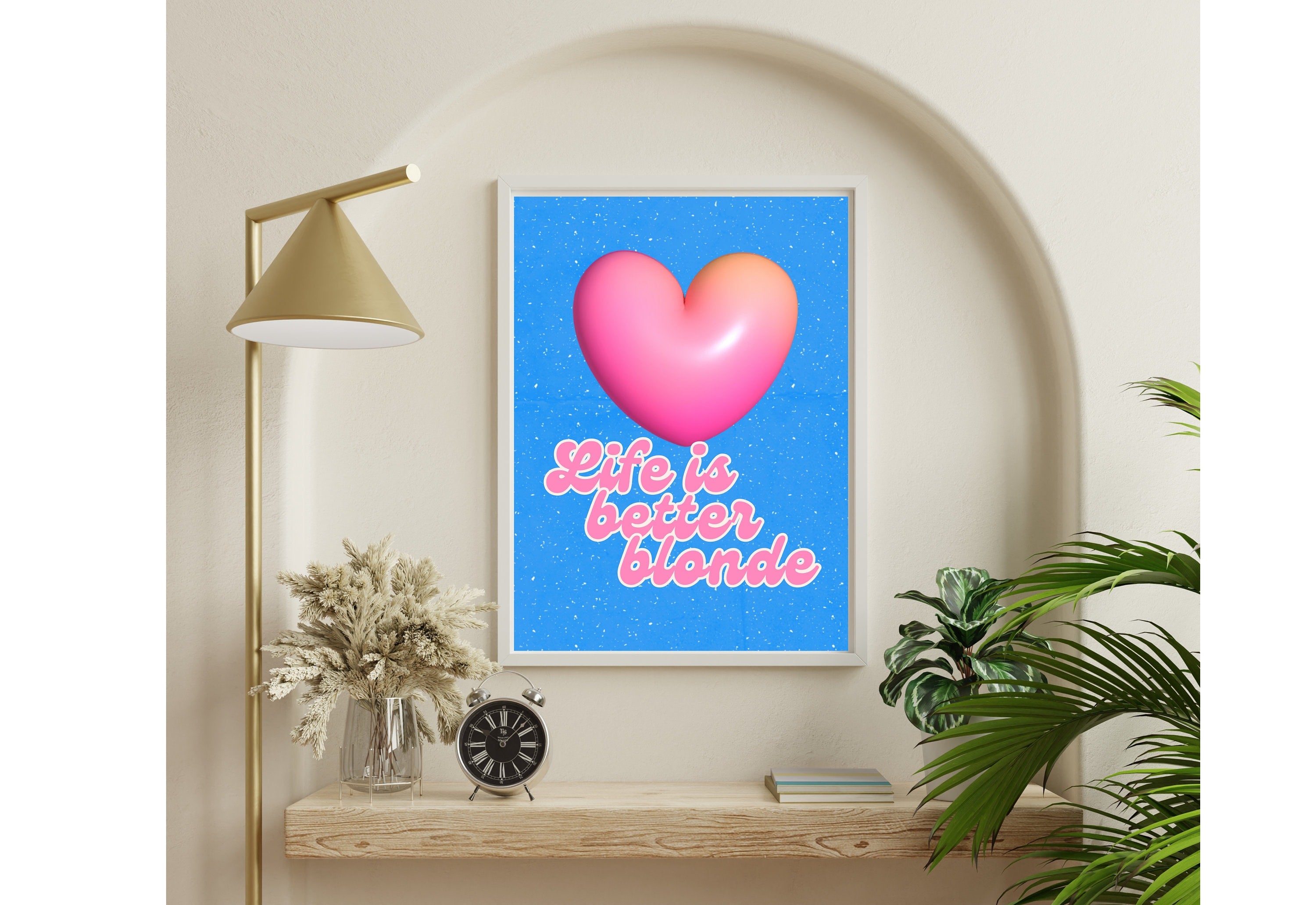 Better Blonde Digital Art Print - GS Print Shoppe