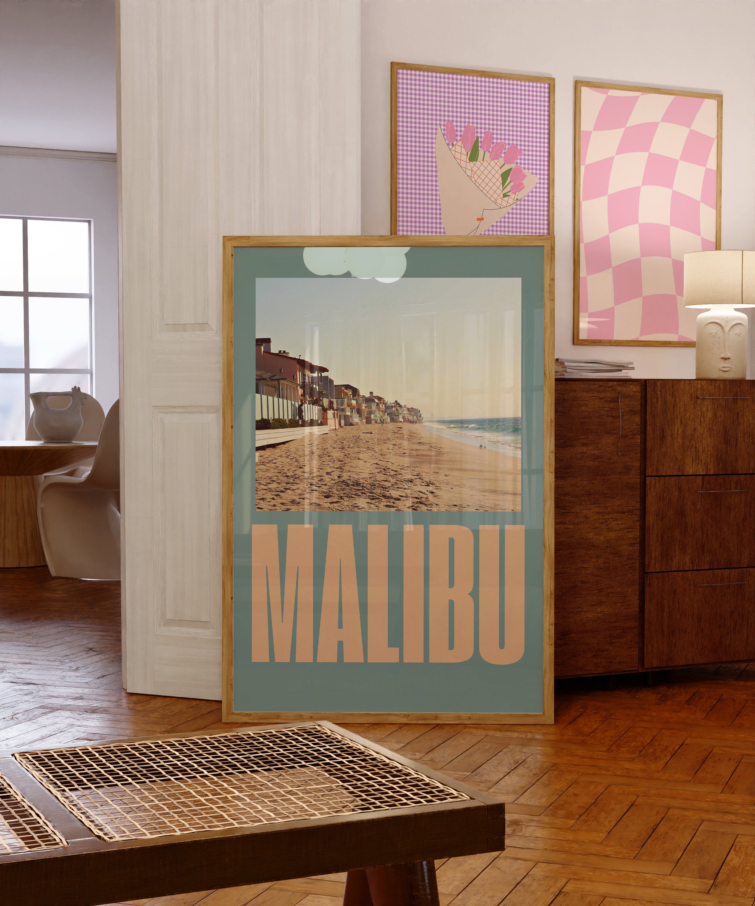 malibu art prints, malibu beach photo, beach art prints, beach art, beach house art, digital art prints, living room art, bright beach art