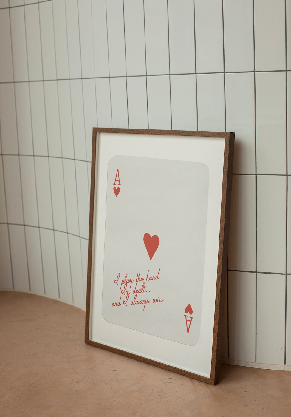 ace of hearts playing card 