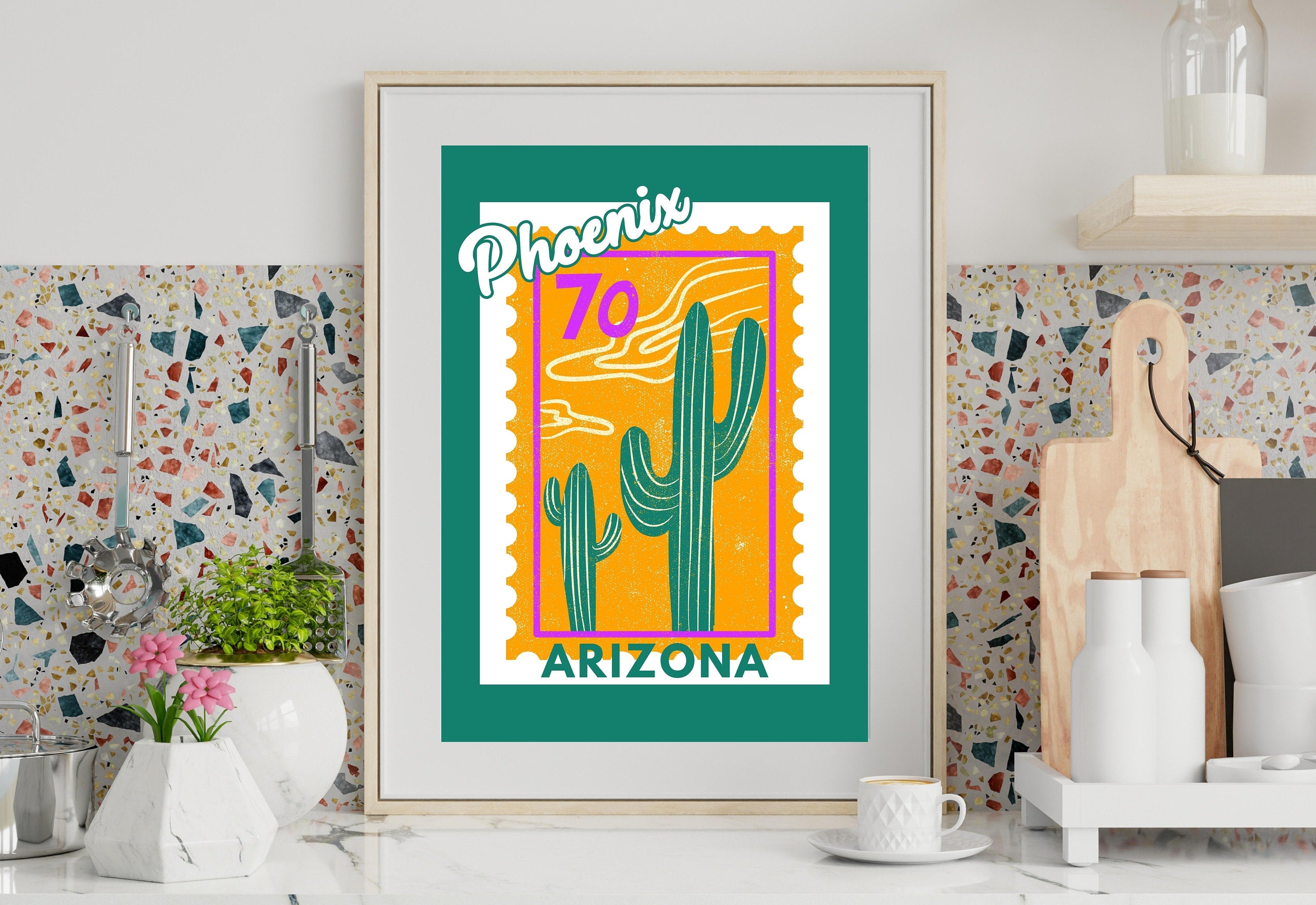 Phoenix Art Print,Digital Art Download,Colorful Phoenix Wall Art,Cute Trendy Art,Phoenix Posters,Phoenix Wall Poster,Orange Posters