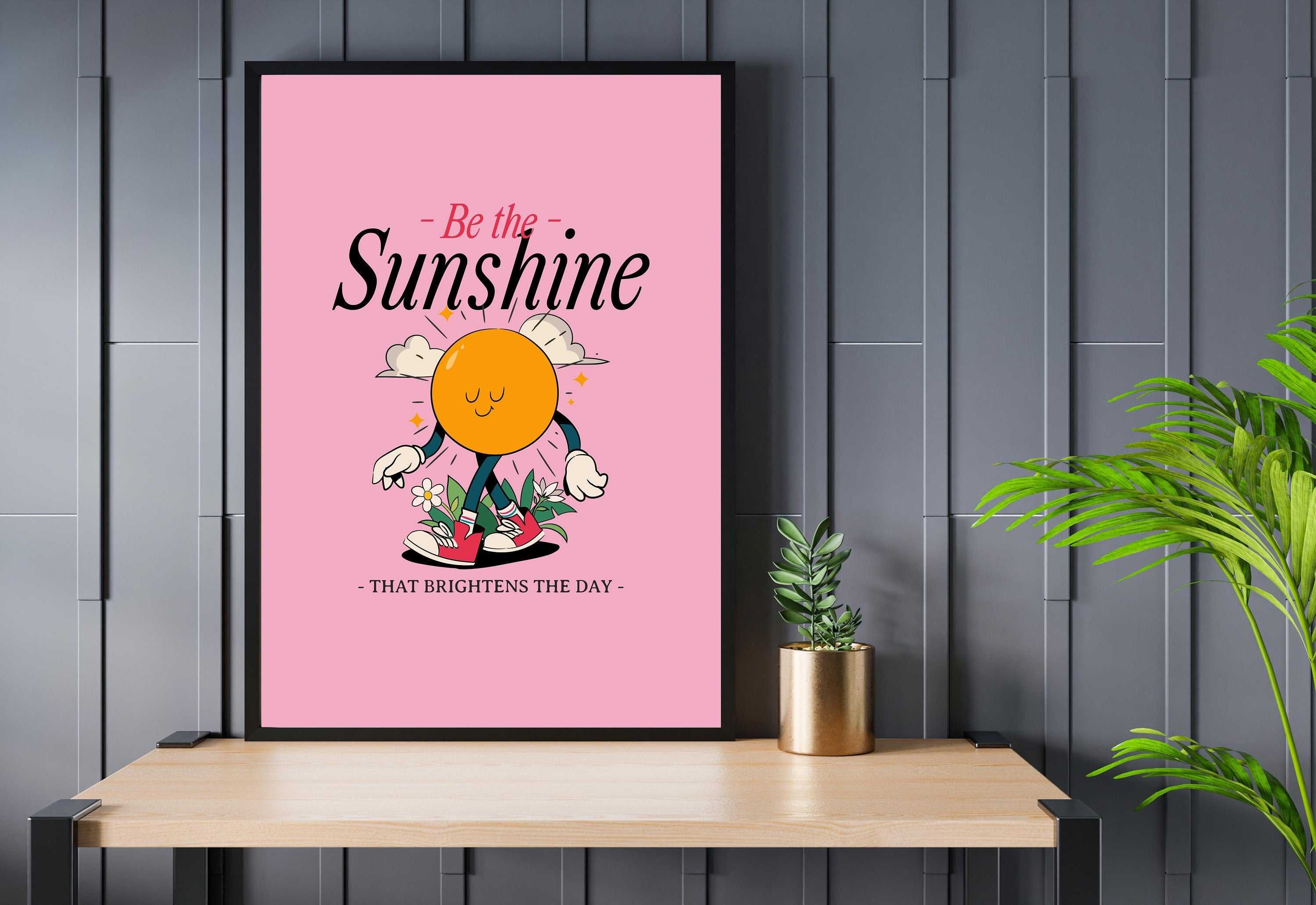 Be The Sunshine Best Digital Art Print