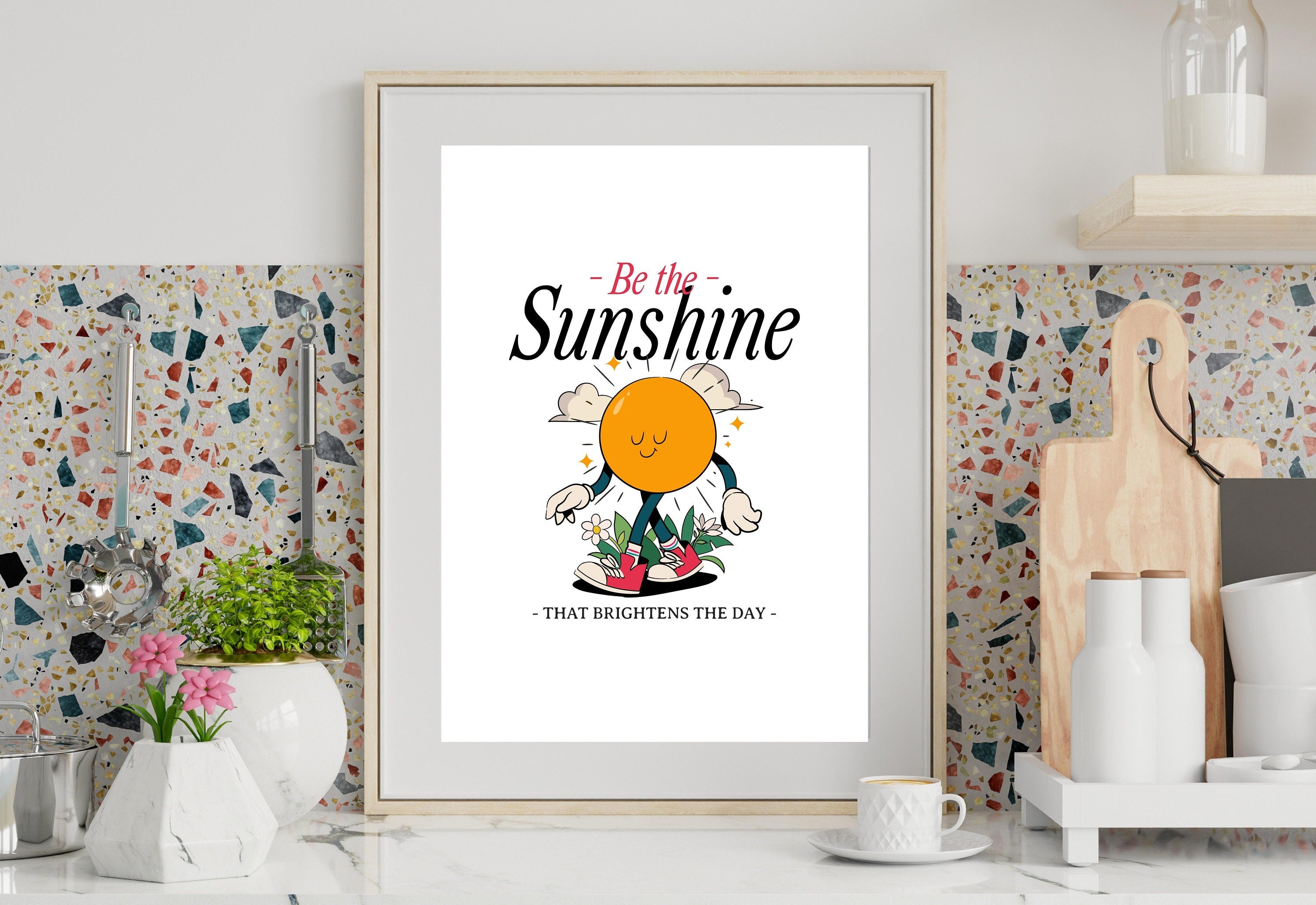 Radiate positivity and warmth in our 'Be the Sunshine' apparel, inspiring brightness wherever you go.