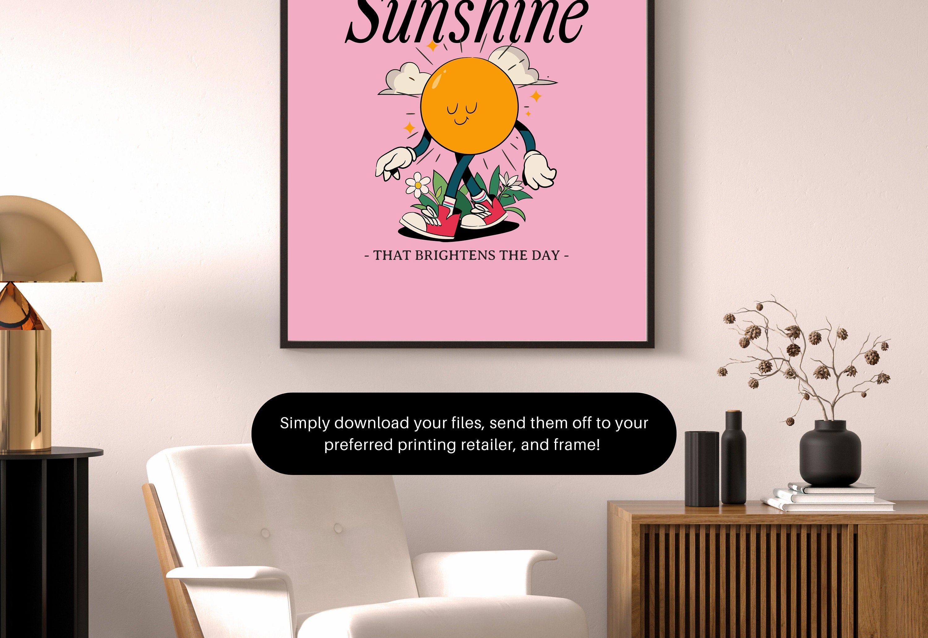 Be The Sunshine Art Print for class