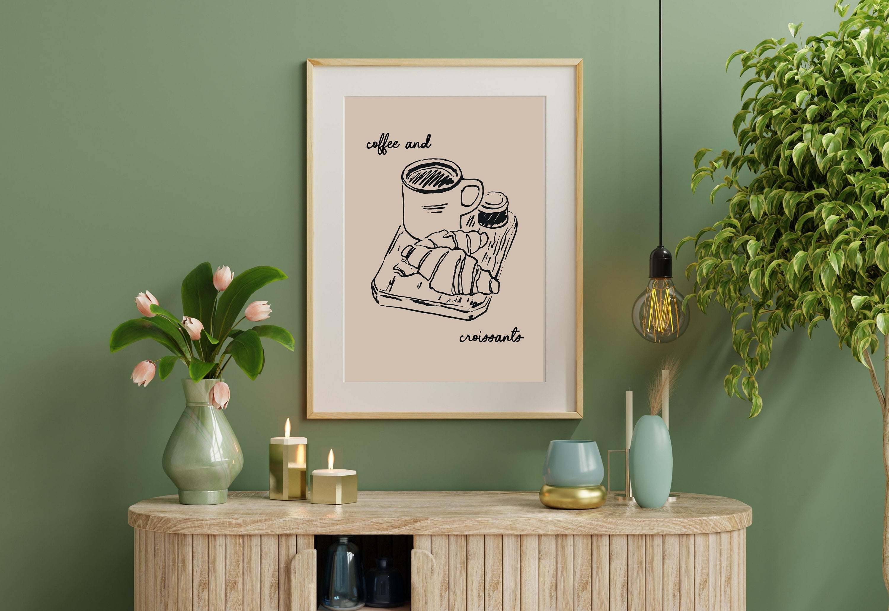 Coffee Sketch Art-Digital Prints-Retro Art-Office Art-Kitchen Art-Coffee Art Print-Coffee doodle Print-Retro Wall Art-Coffee Cart Prints