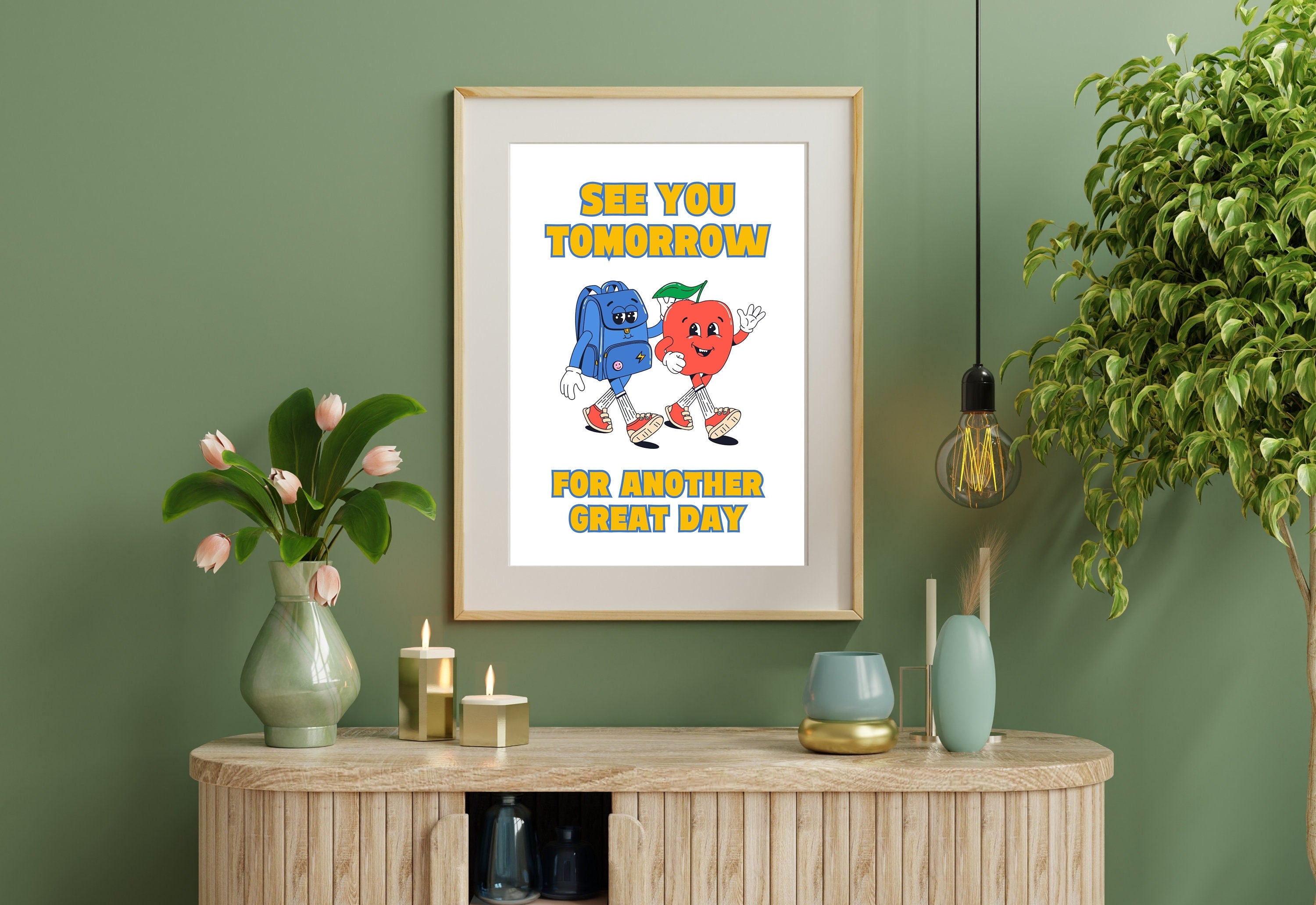 How Do You Feel Today? Retro Quote, Digital Prints Wall Art, Digital Prints, Emotions Art Prints, Mood and Feelings Poster, School Posters