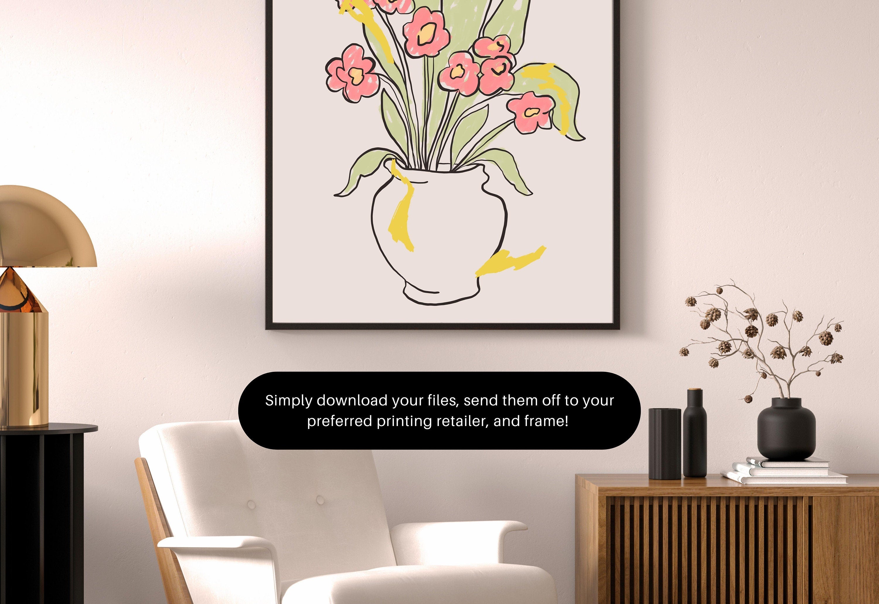 Get Bouquet of Flowers Digital Art prints Today