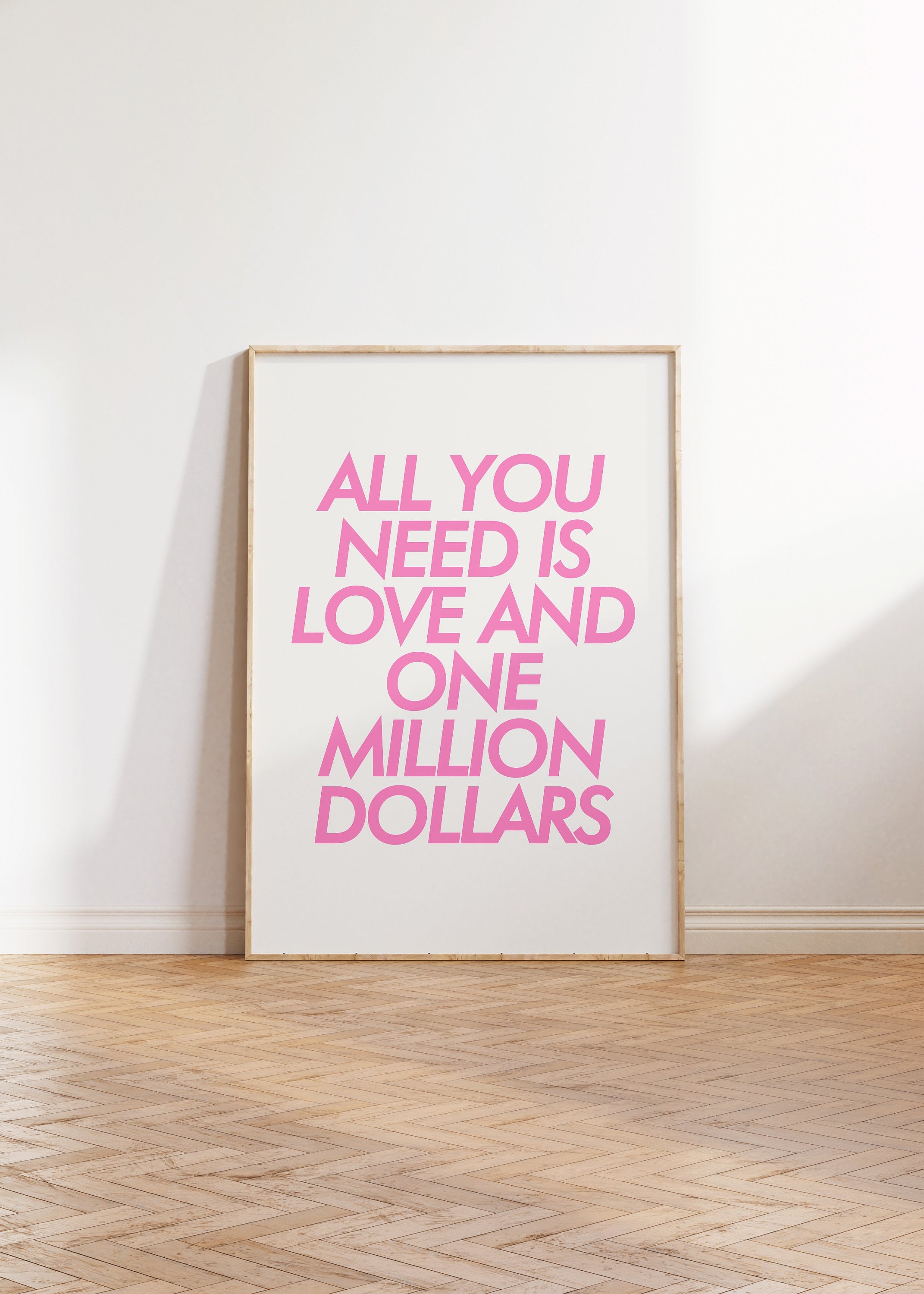 Funny Valentine Art, Retro Pink Print, Punk Wall Art Print, Girly Vday Art Art, Valentines Art Print, V-Day Printable, Valentine Poster