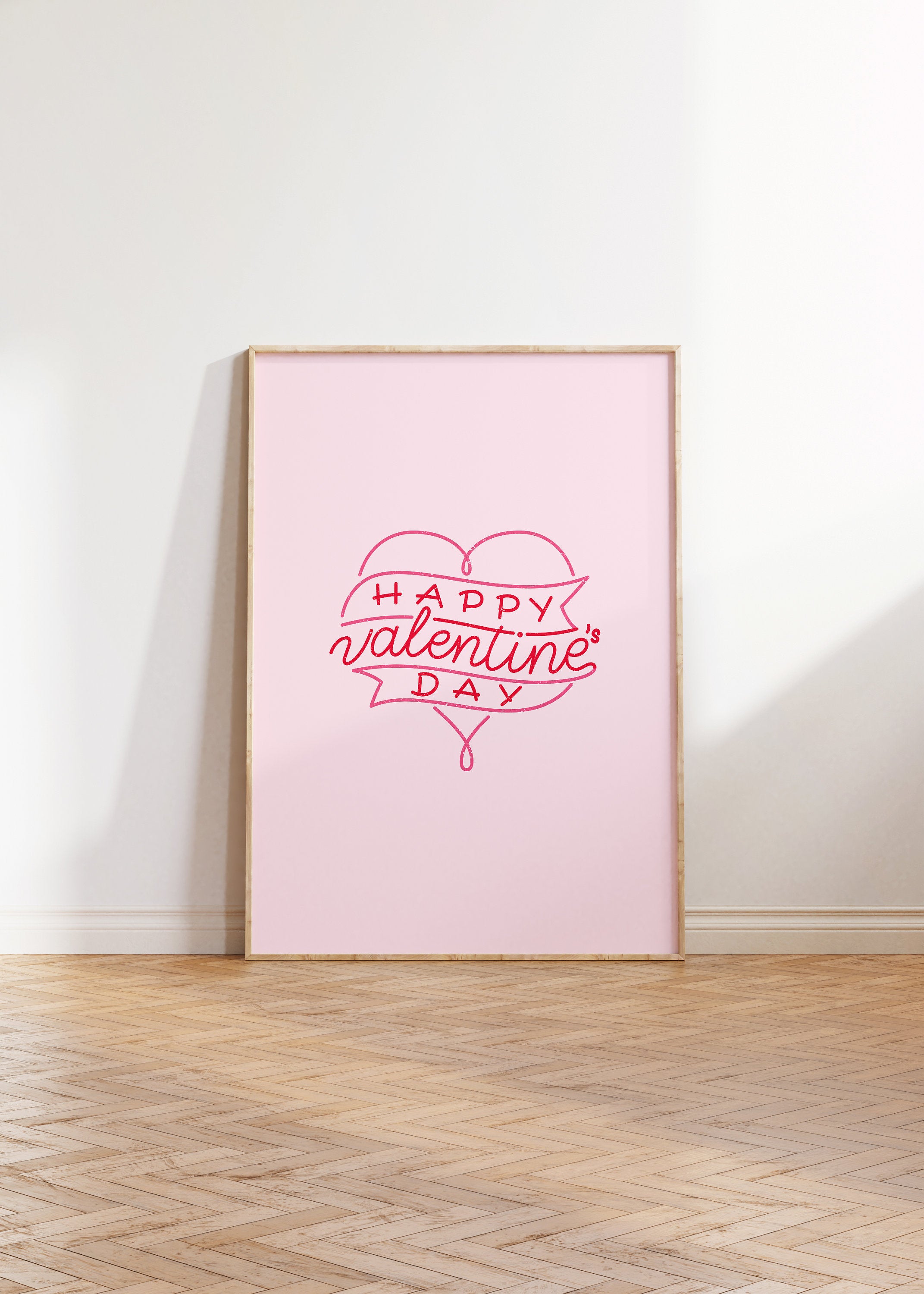 Coquette Aesthetic Wall Art, Printable Trendy Wall Art, Pink Funky Wall Art, It Girl Aesthetic Poster, Valentines Art Print, V Day Art