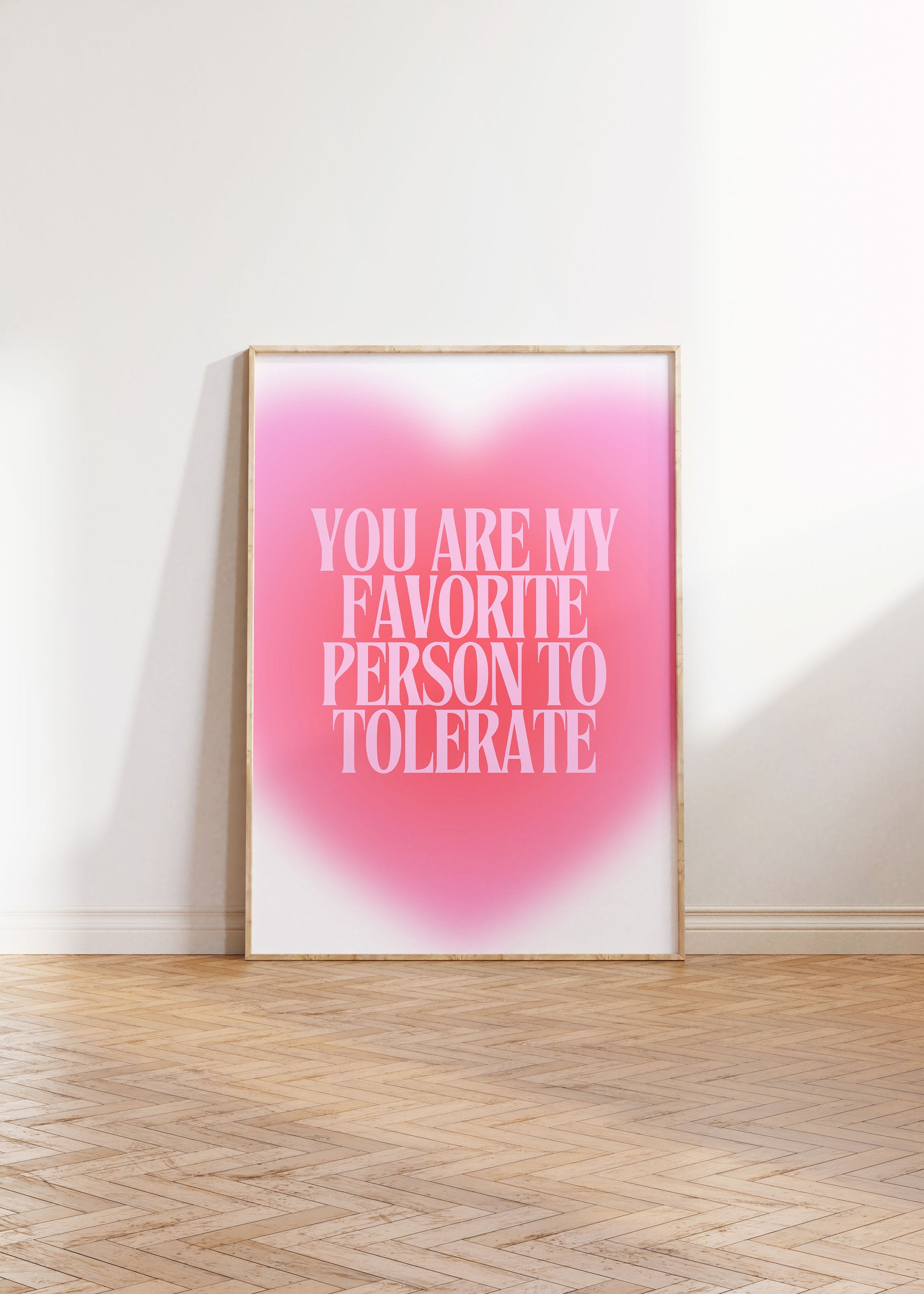 Funny Valentine Art, Retro Pink Print, Punk Wall Art Print, Girly Vday Art Art, Valentines Art Print, V-Day Printable, Valentine Poster